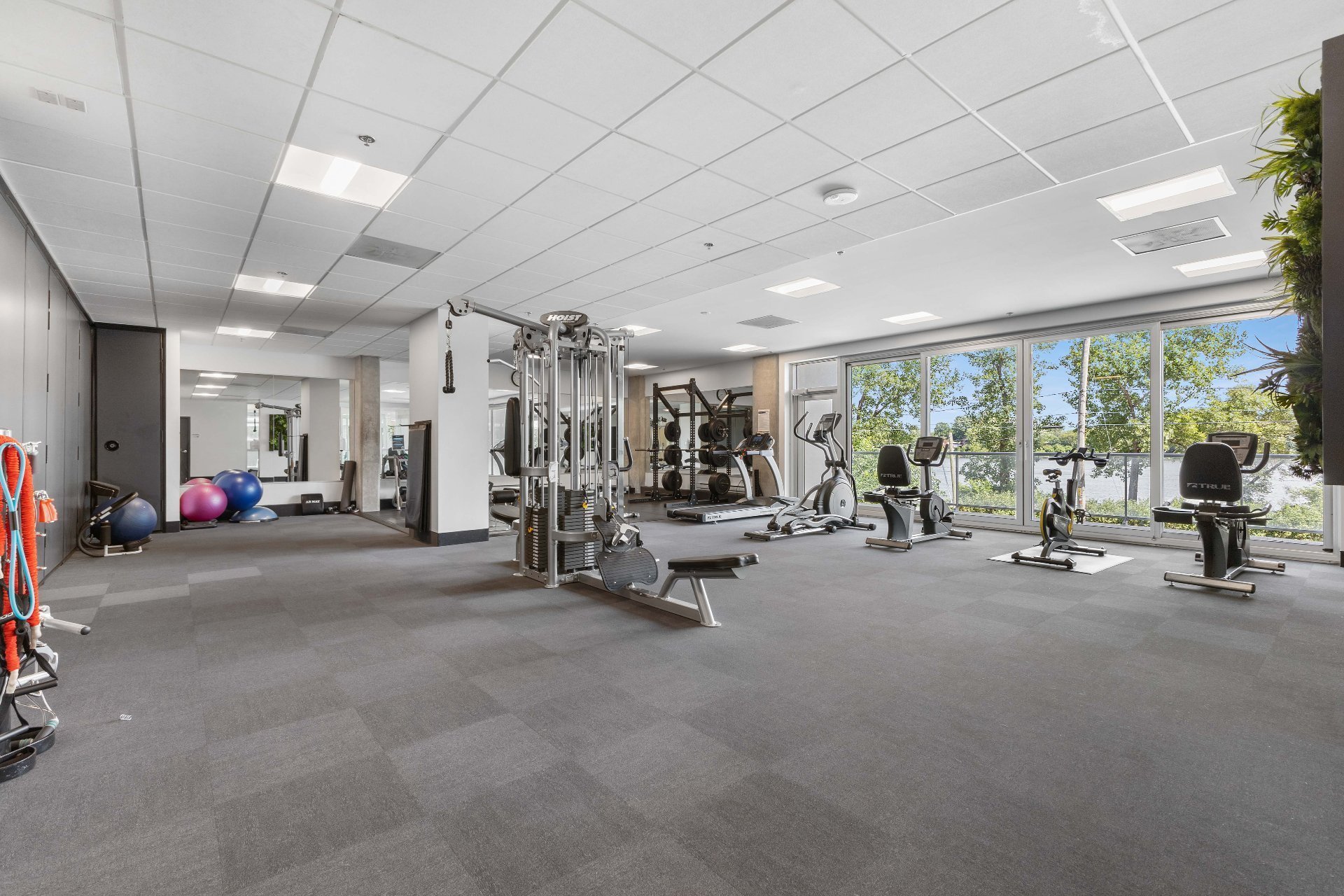Salle d'exercice