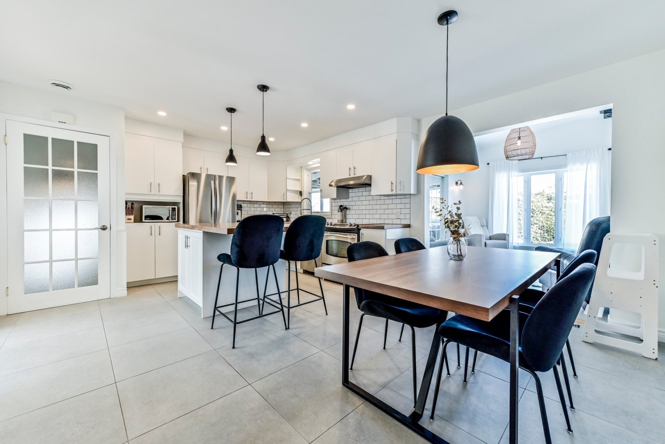 Aire de vie ouverte et conviviale