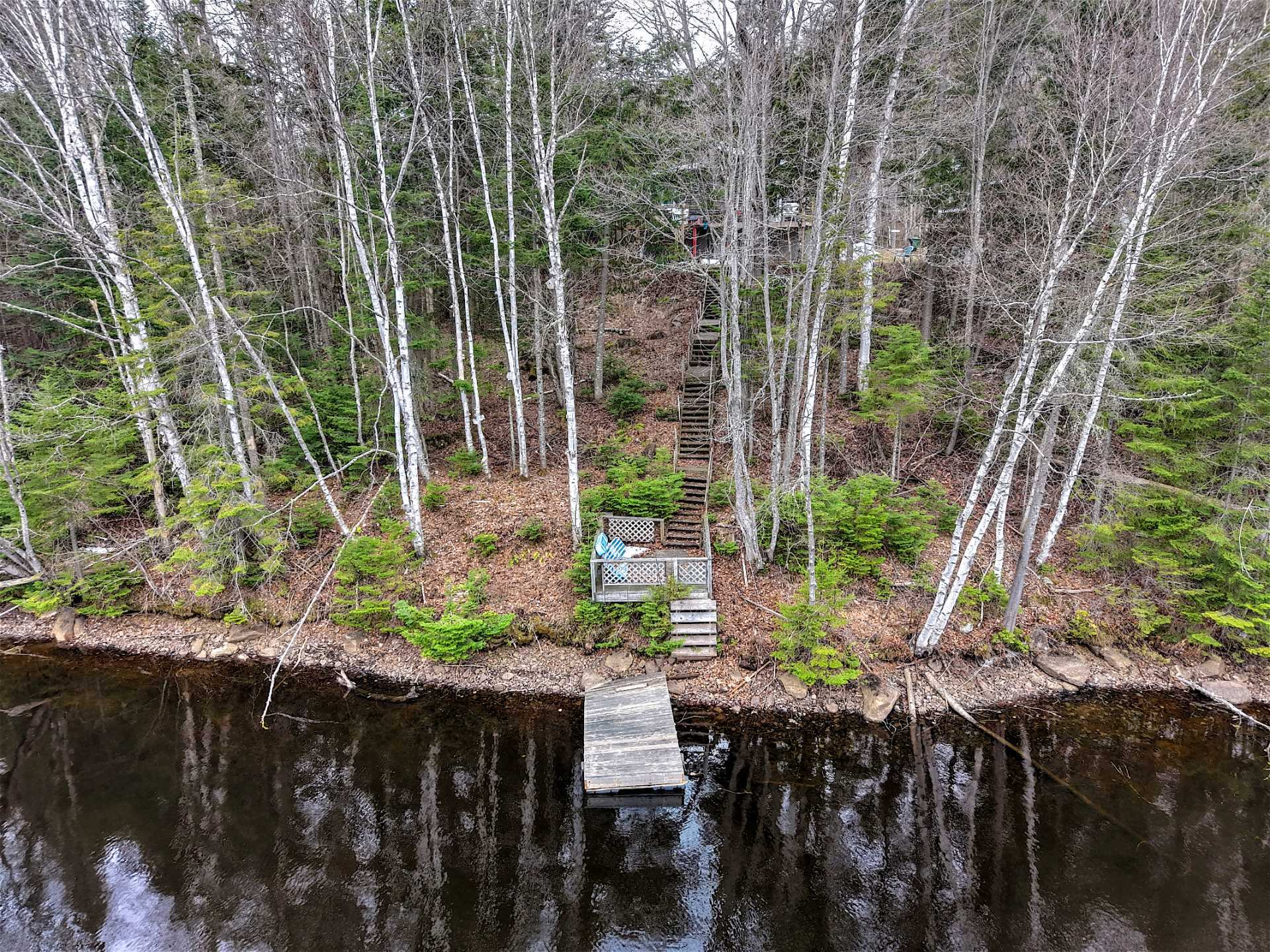 Access to a body of water