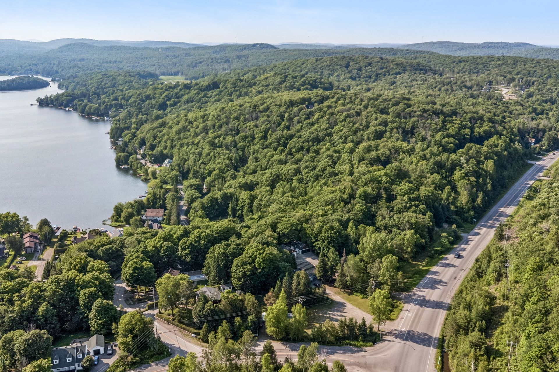 Accès au plan d'eau