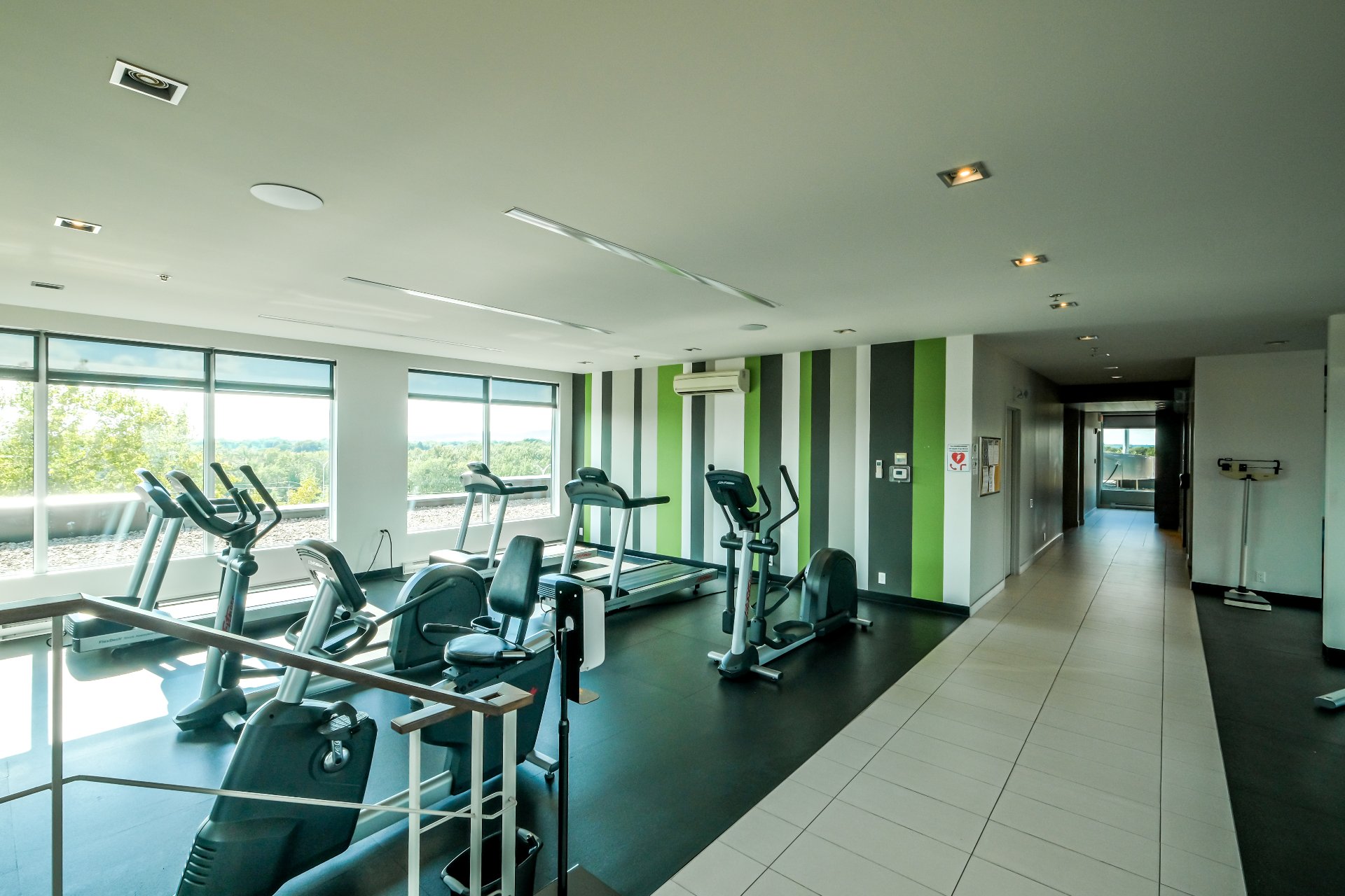 Salle d'exercice
