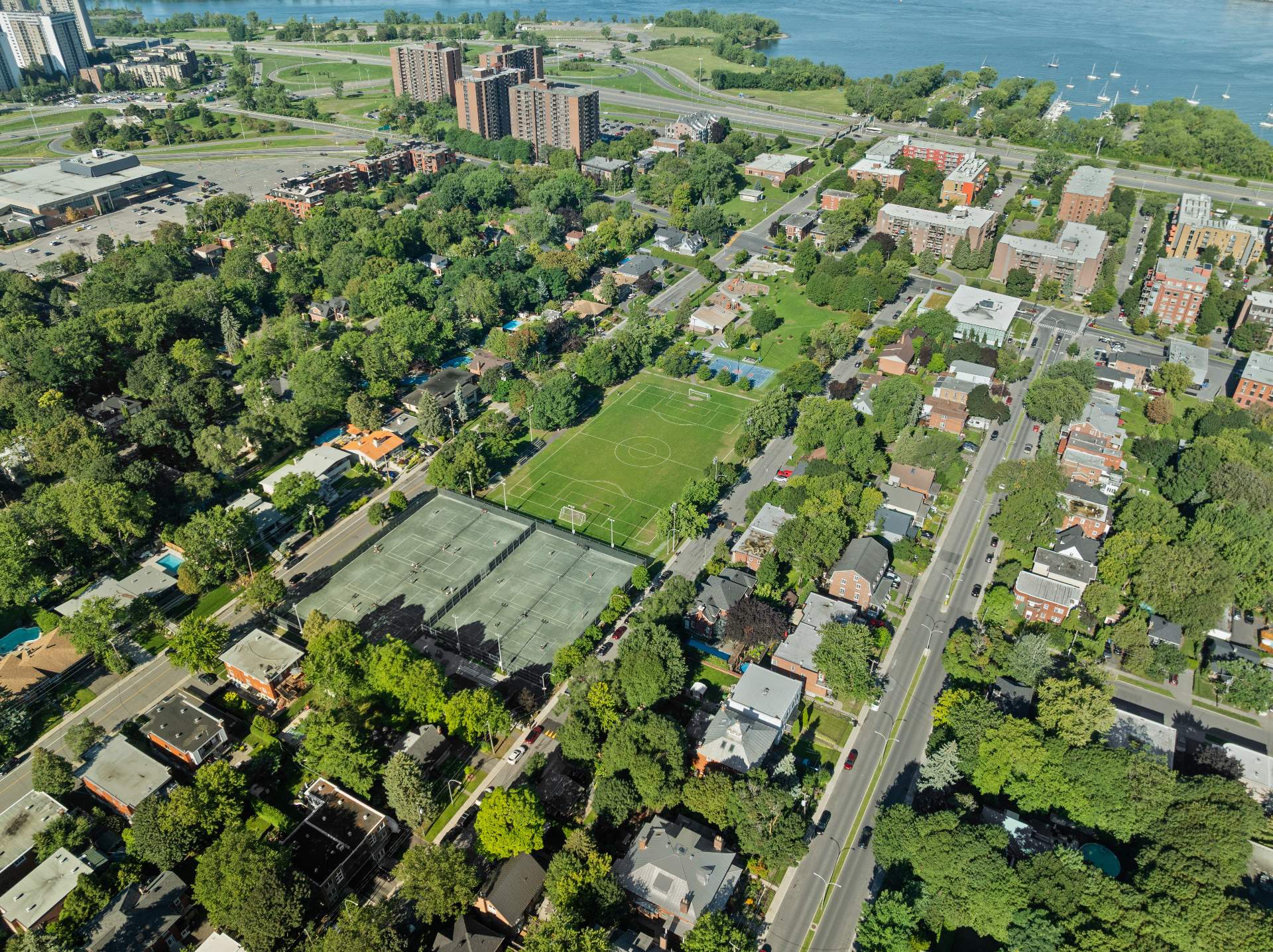 Aerial photo