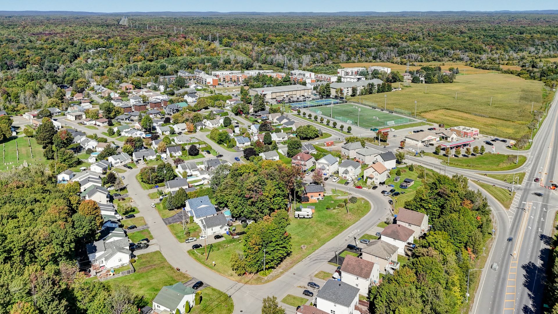 Aerial photo
