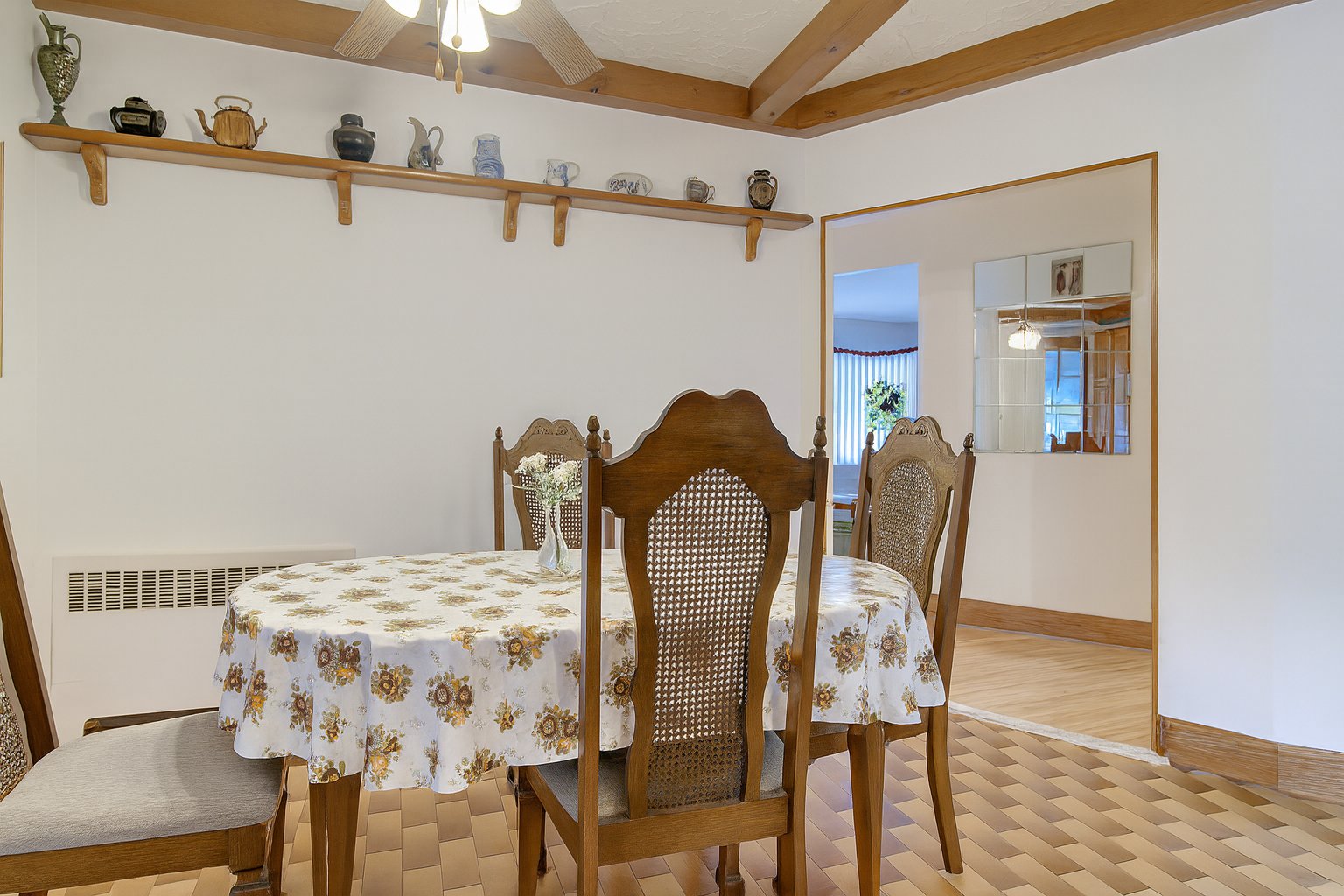 Photo optimisée et home staging réalisé avec AI