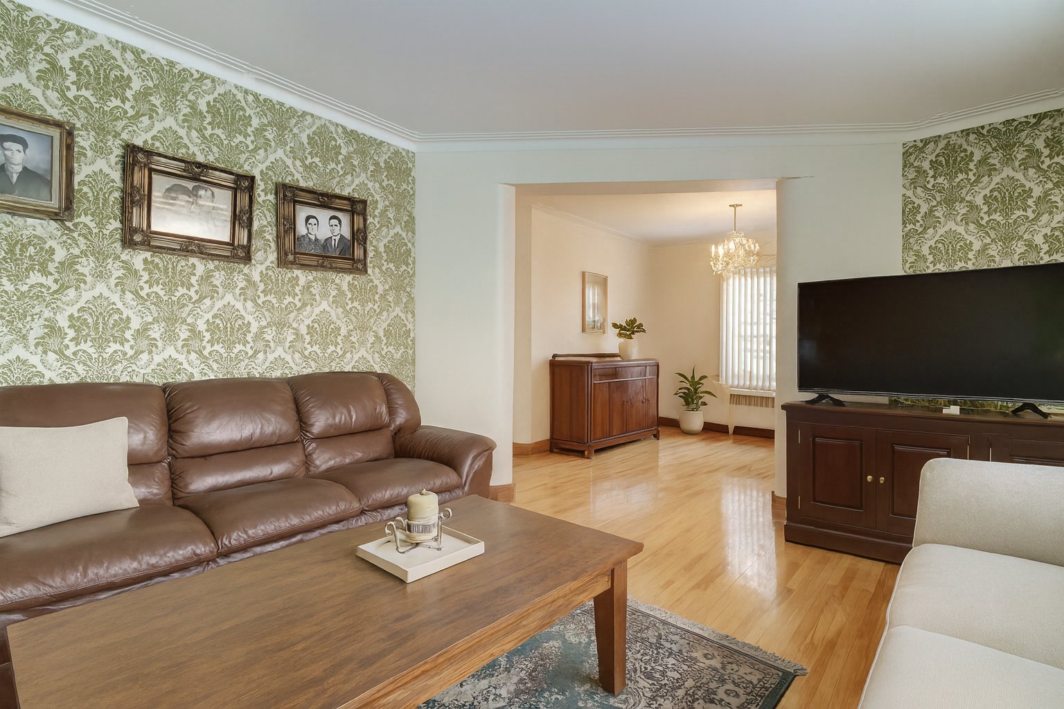 Photo optimisée et home staging réalisé avec AI