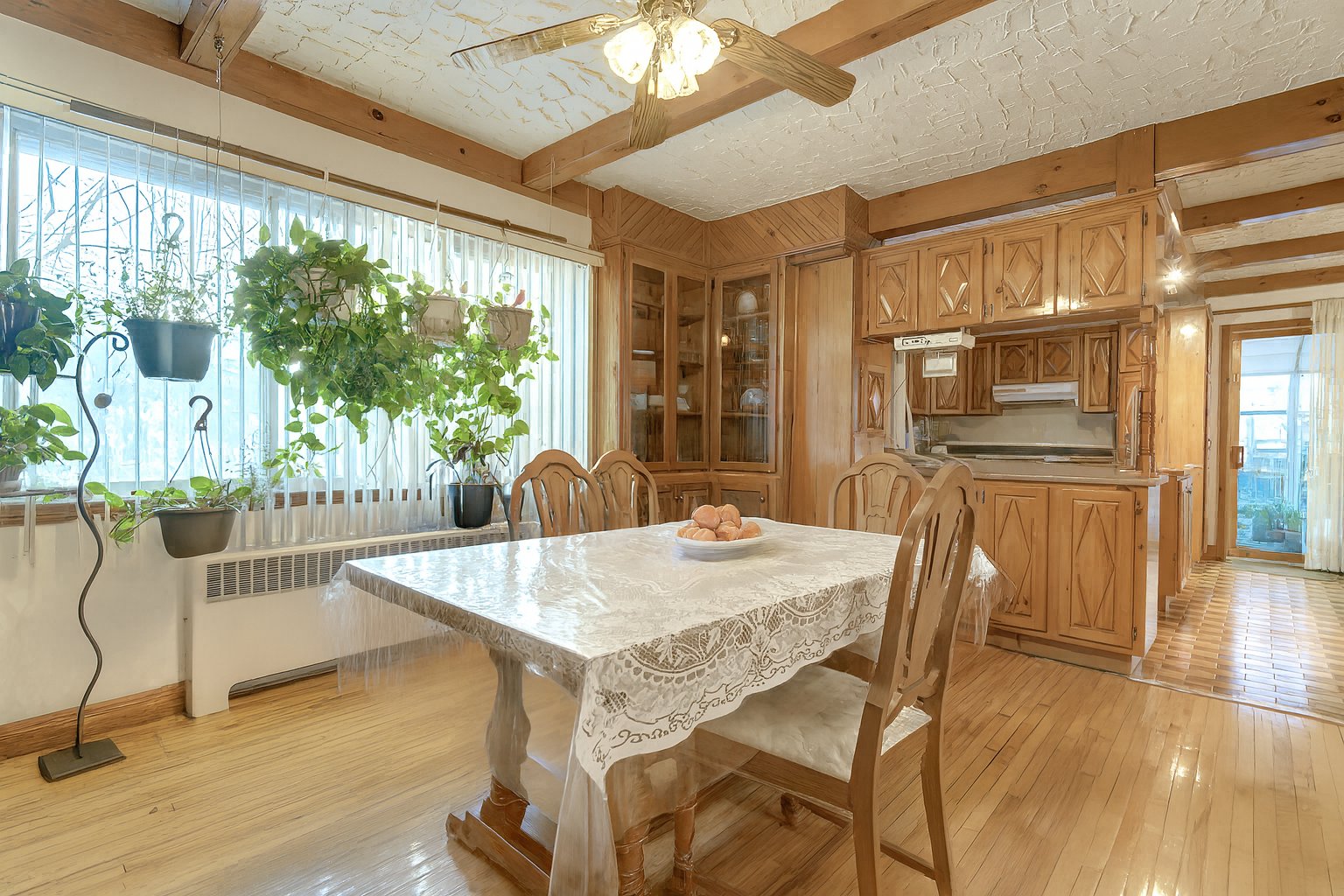 Photo optimisée et home staging réalisé avec AI