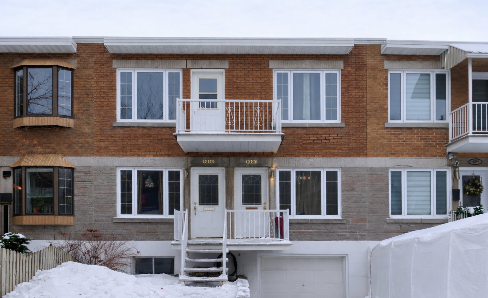 Façade du 1018-1020