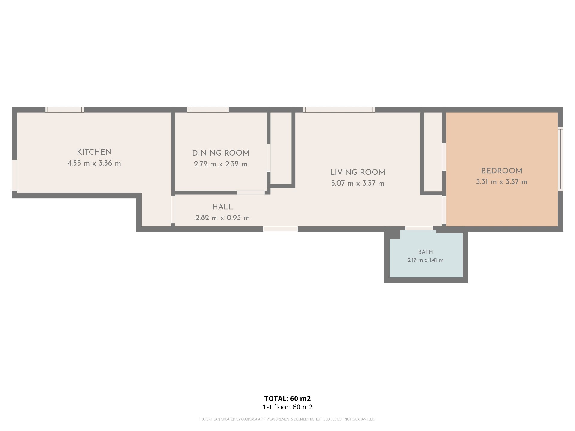 Plan - logement 4½ (app. 3)