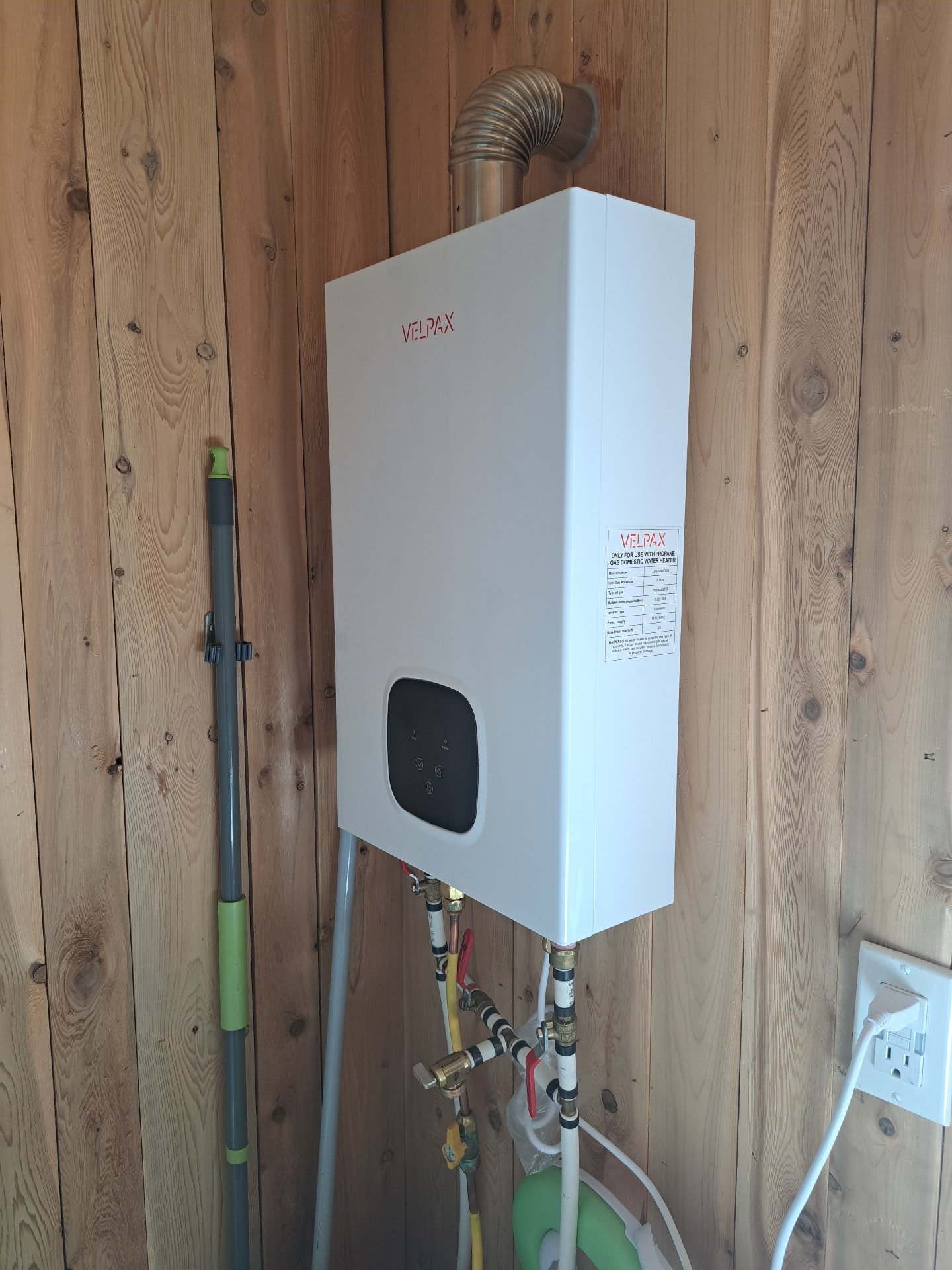 eau chaude propane