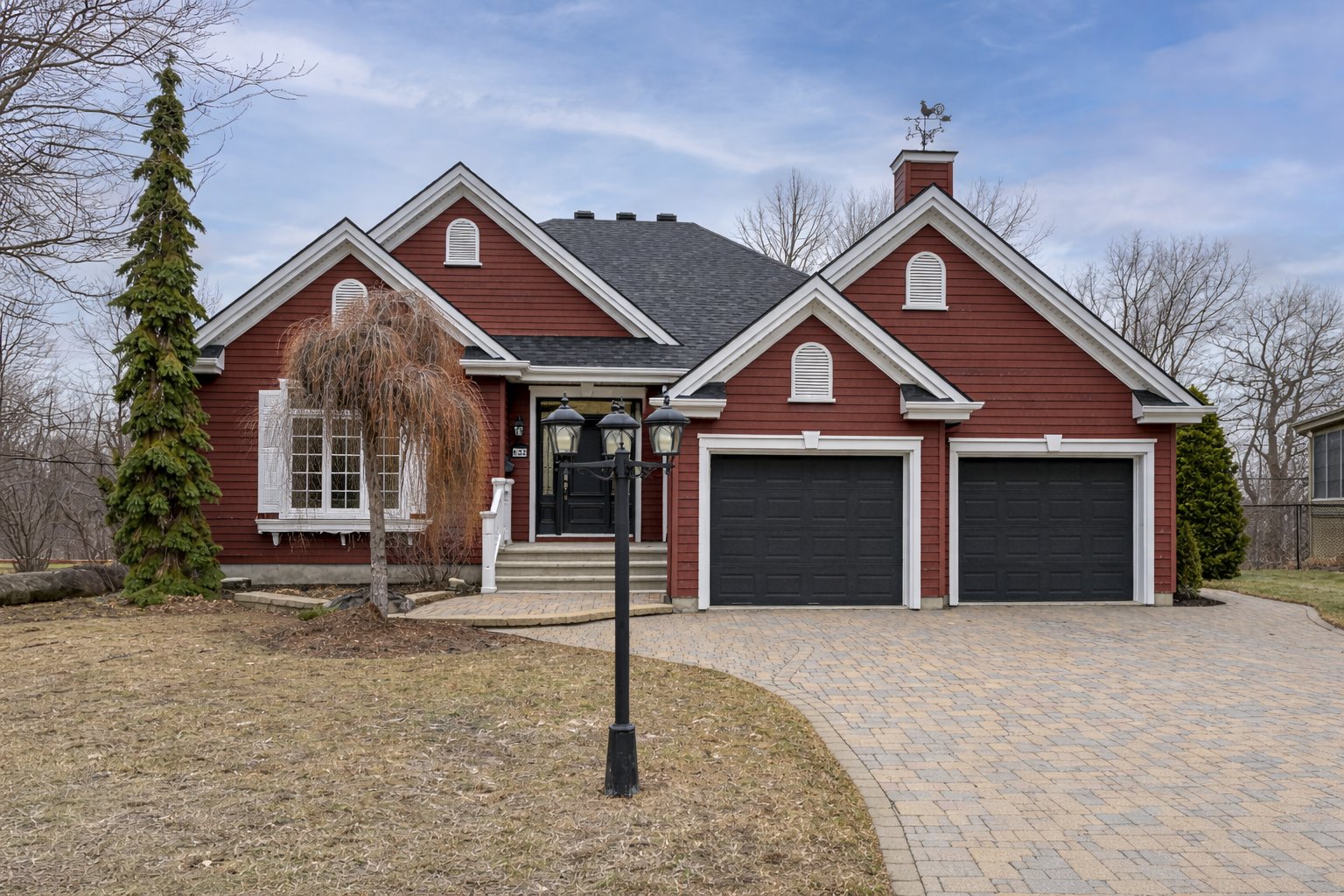 Plain-pied lumineux au pied du Mont-Saint-Hilaire