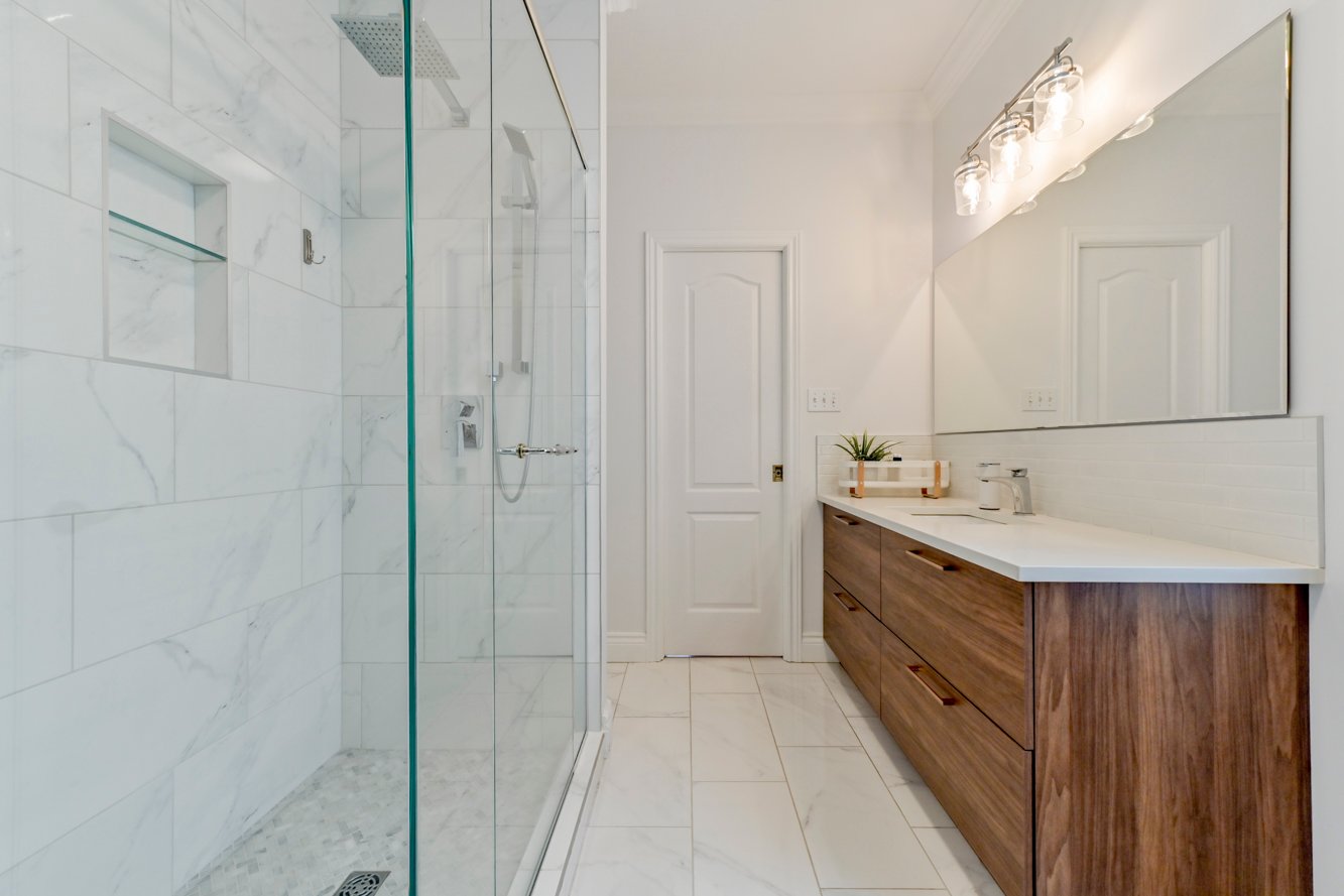Salle de bain rénovée