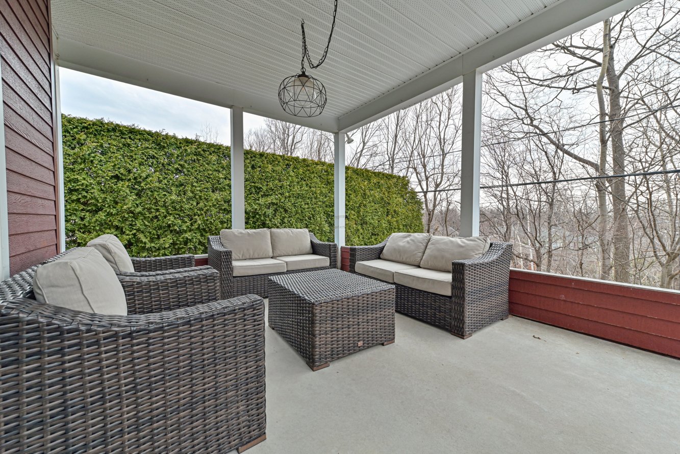 Terrasse couverte idéale pour l'été