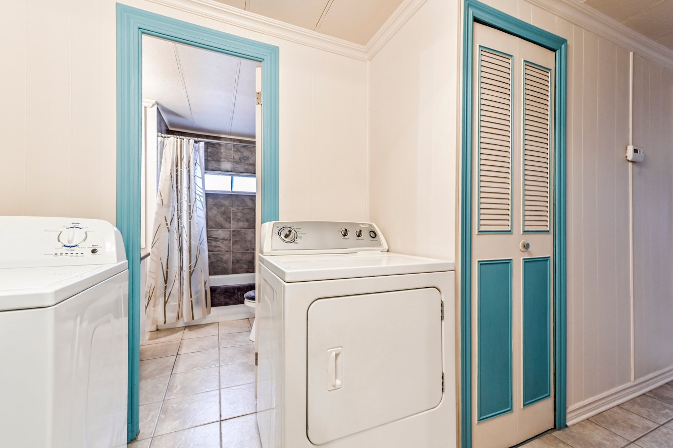 Espace laveuse/ sécheuse