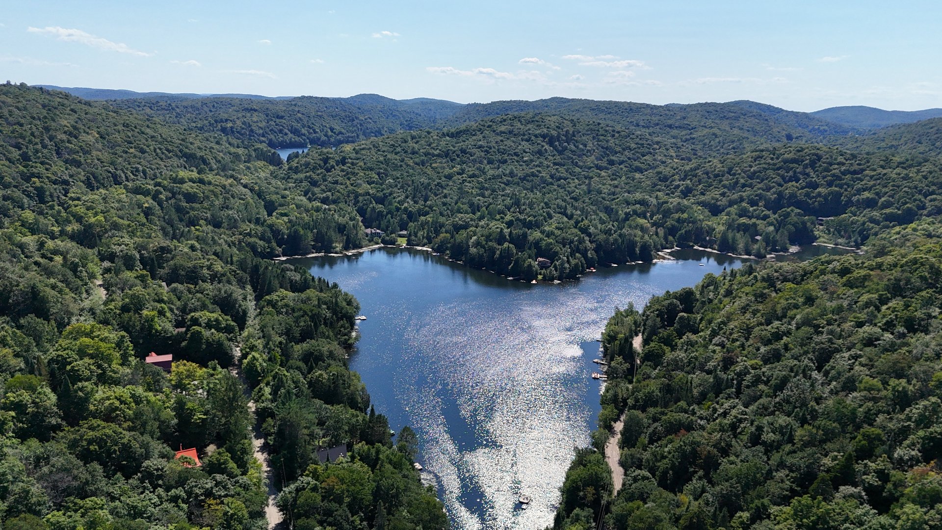 Accès au plan d'eau