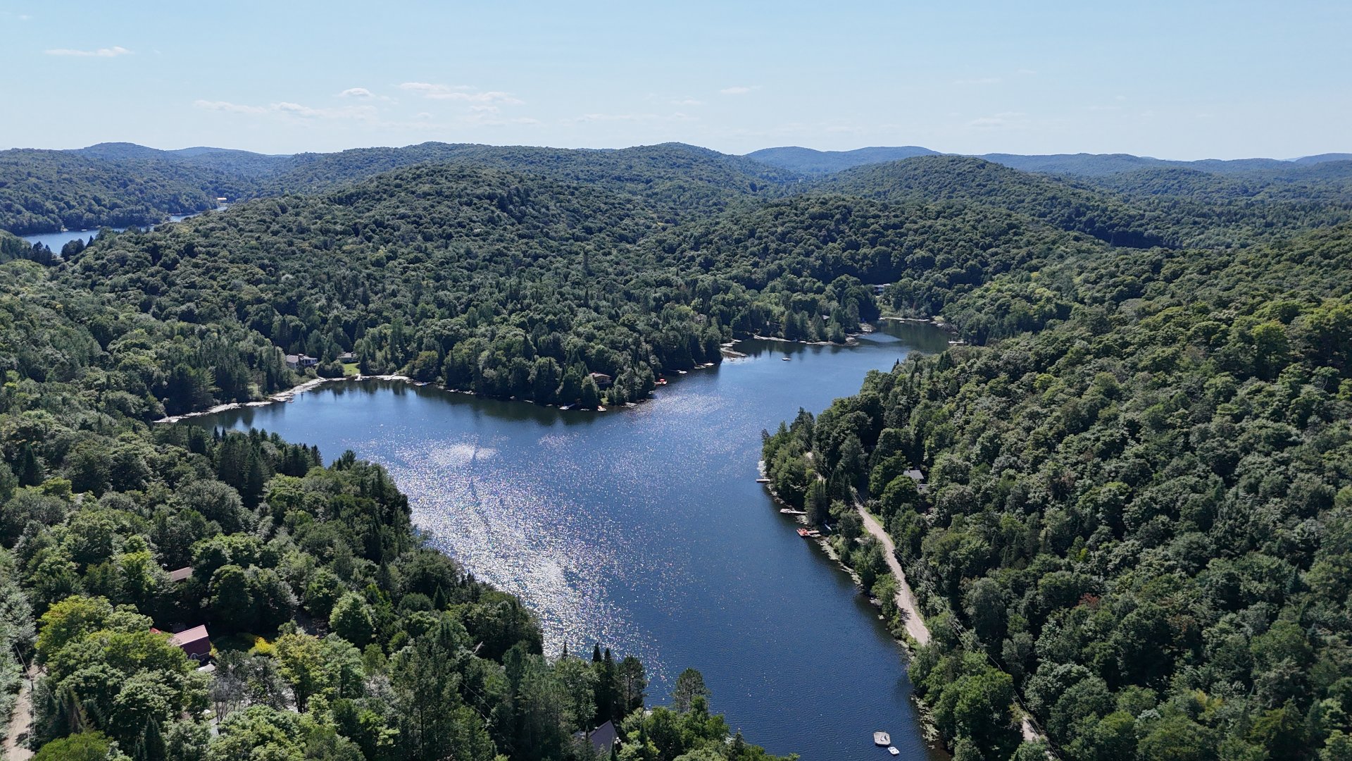 Accès au plan d'eau