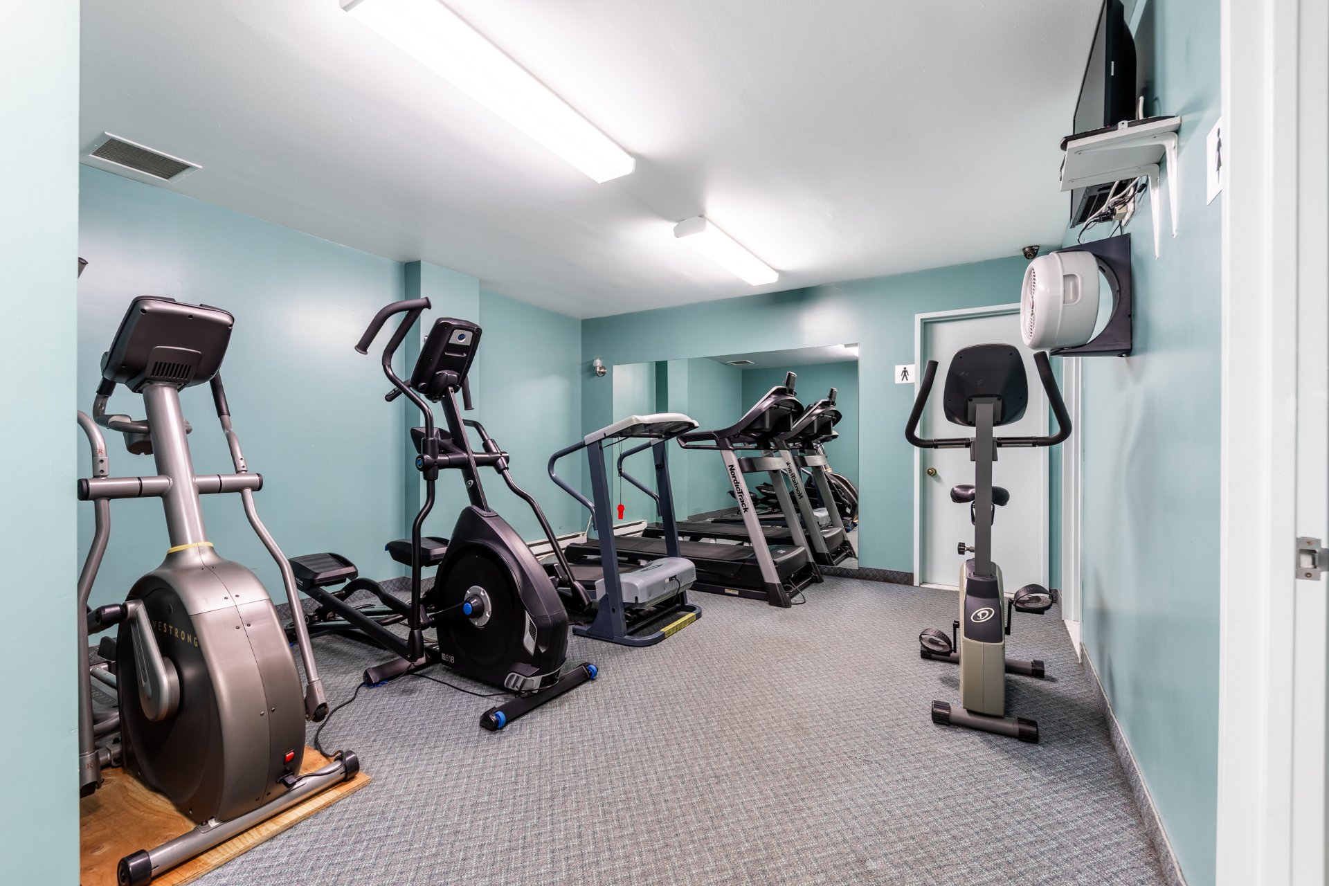 Salle d'exercice