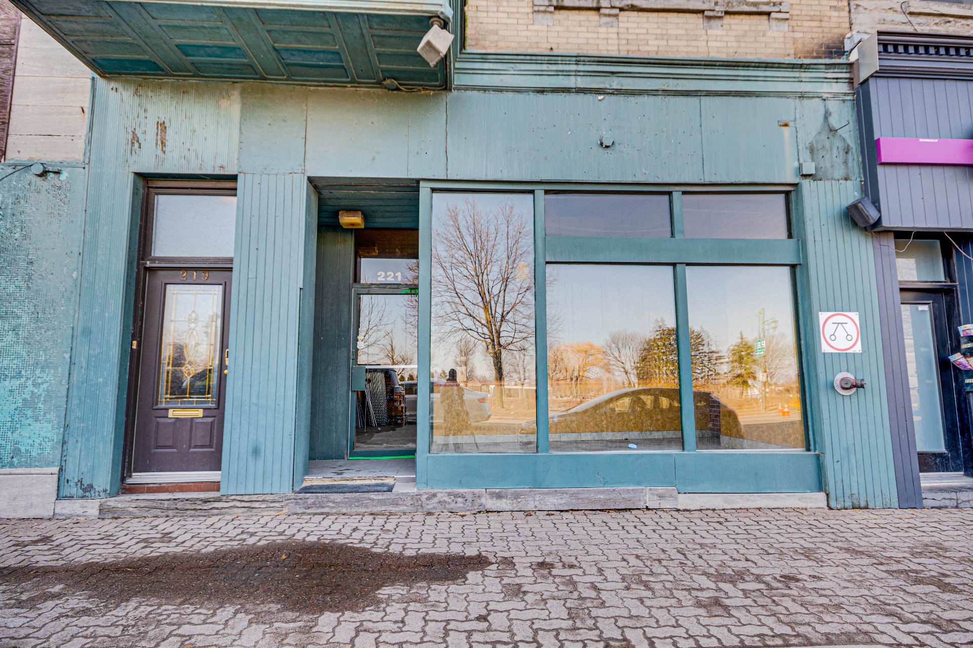 Exterior entrance