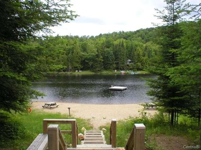 Accès au plan d'eau