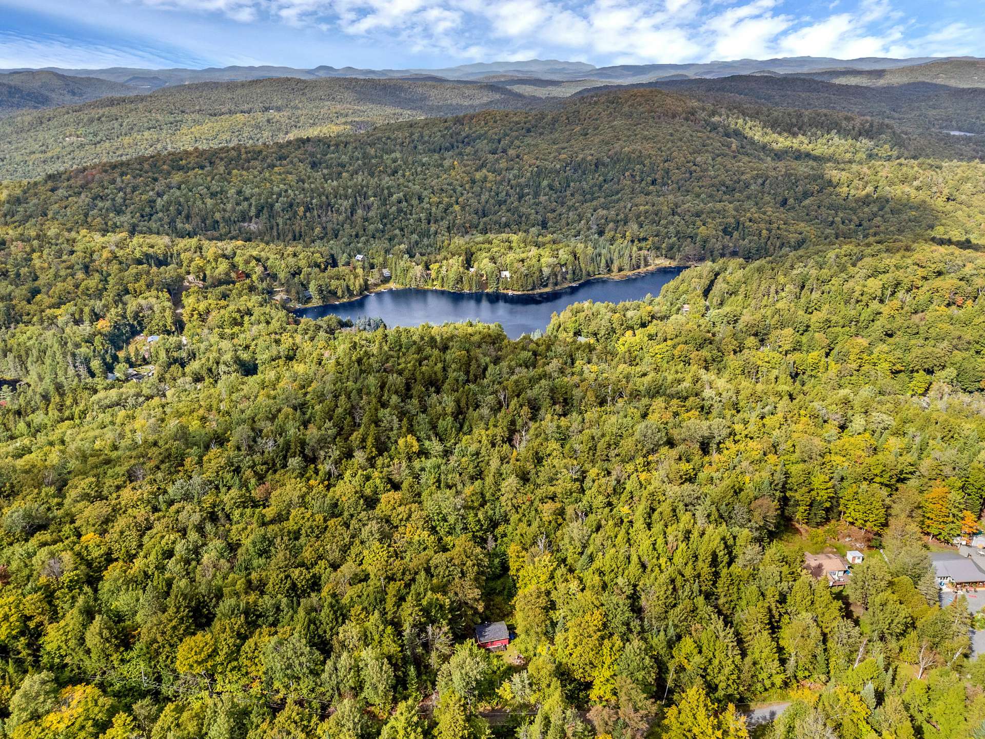 Accès au plan d'eau