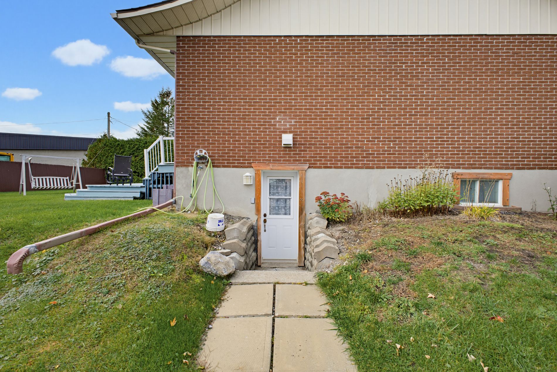 Exterior entrance