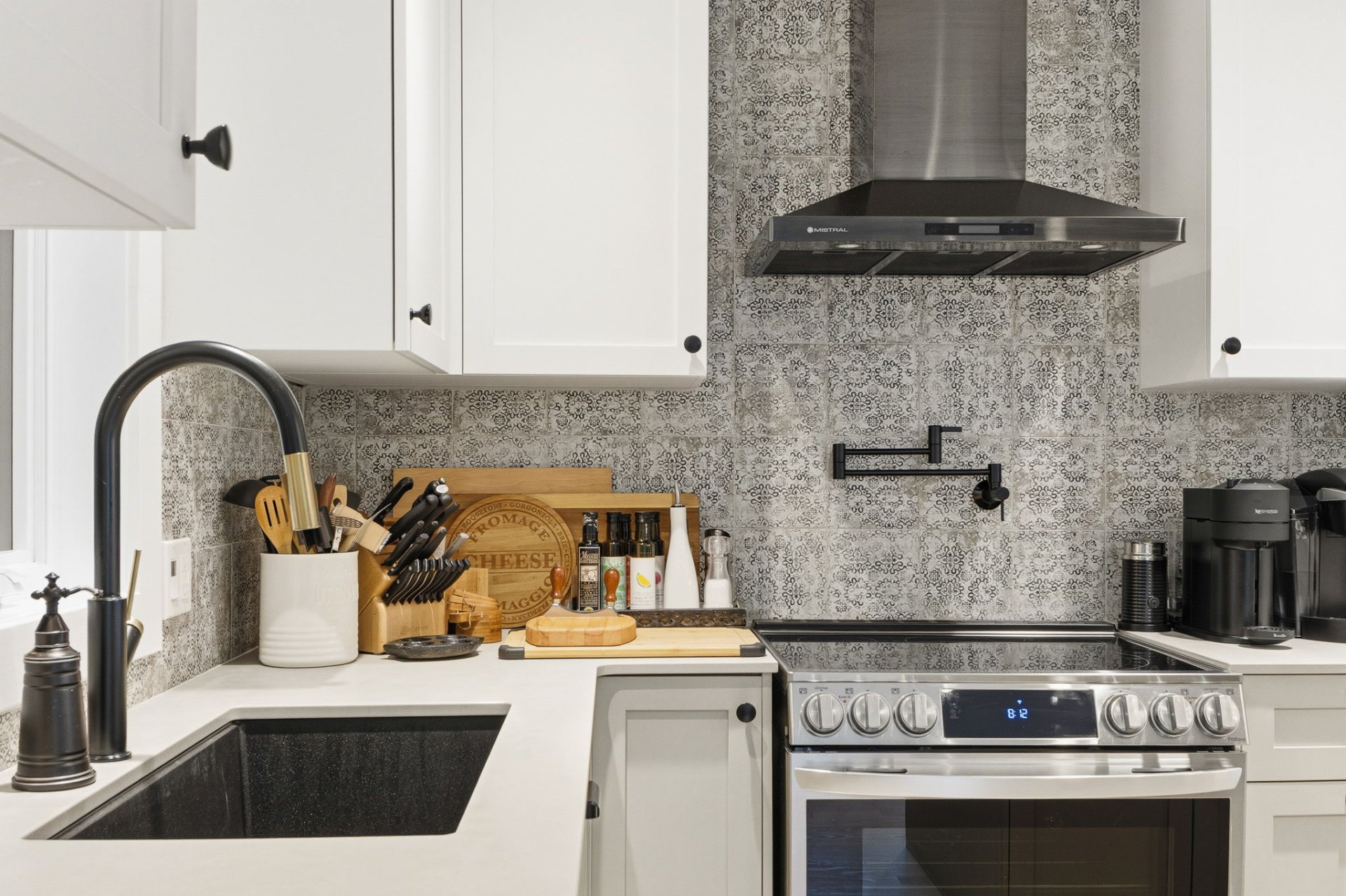 Robinet pour cuisinière