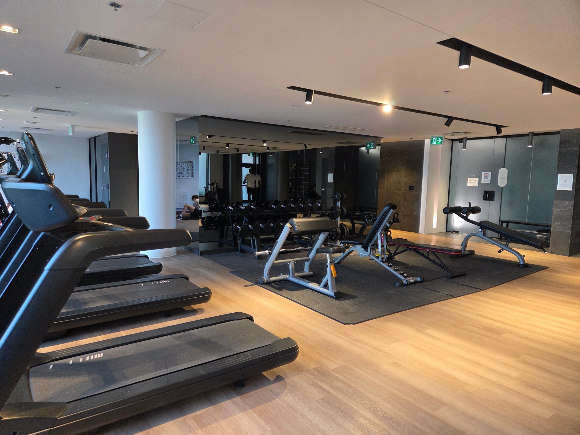 Salle d'exercice