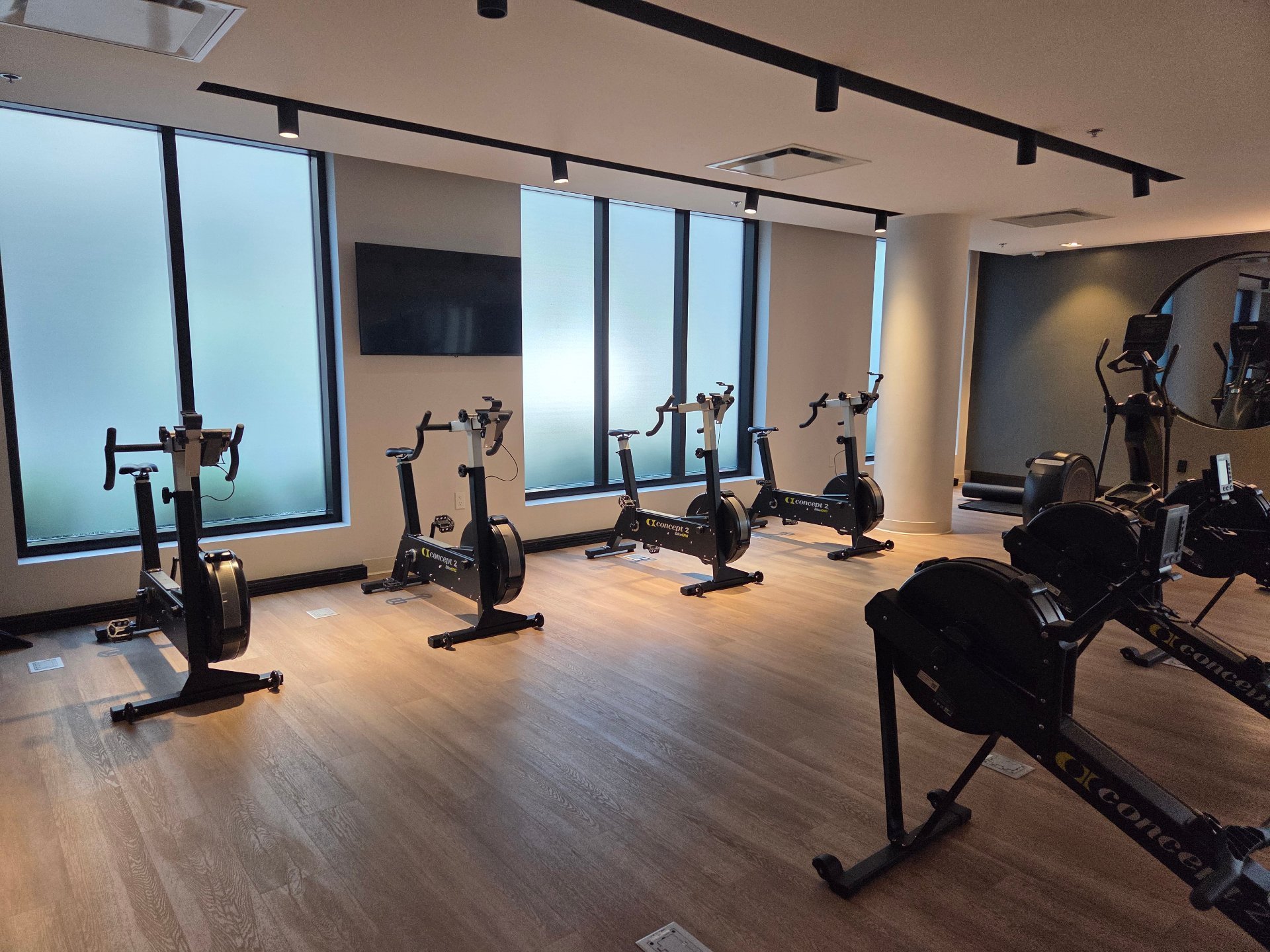 Salle d'exercice