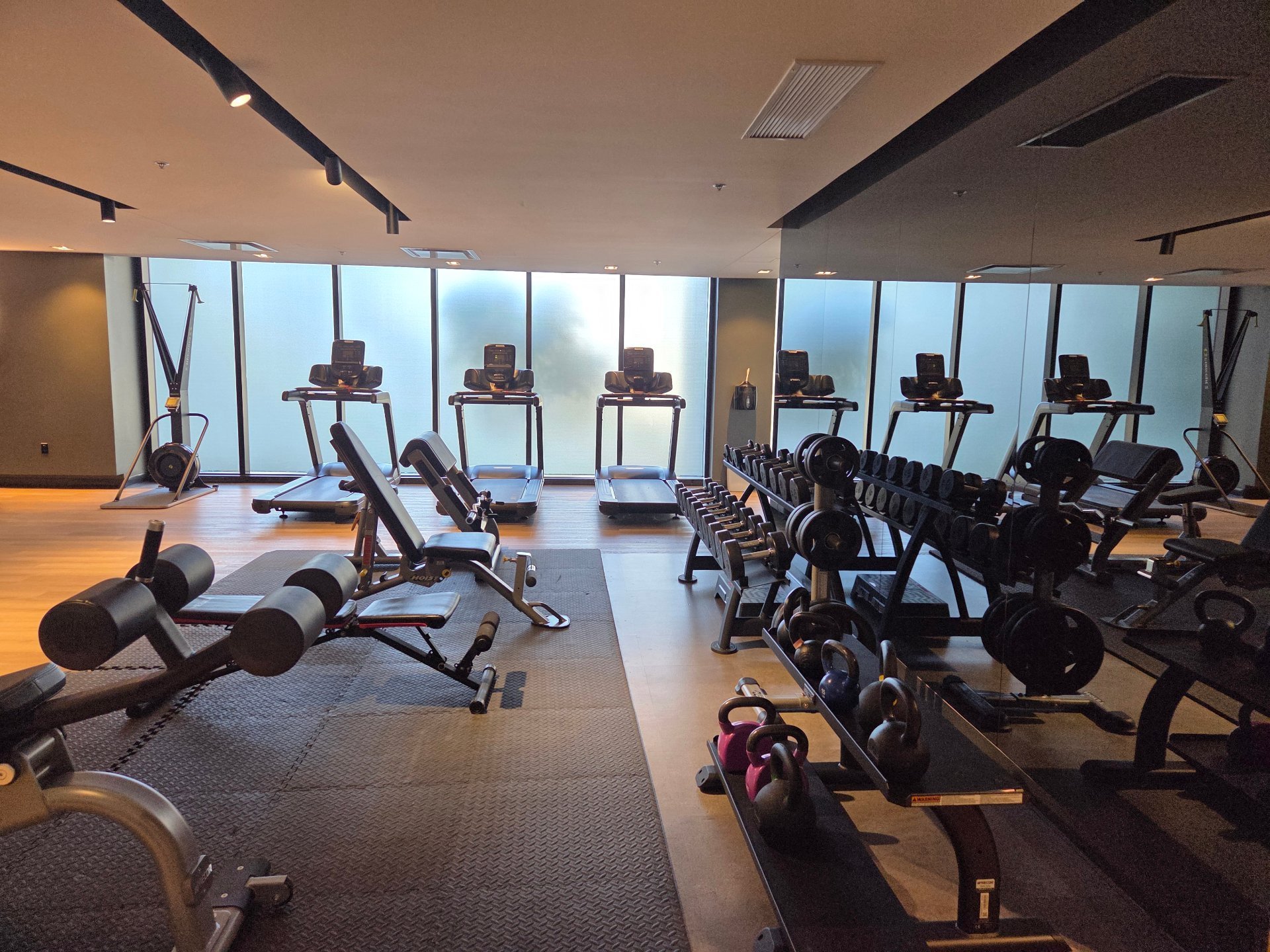 Salle d'exercice
