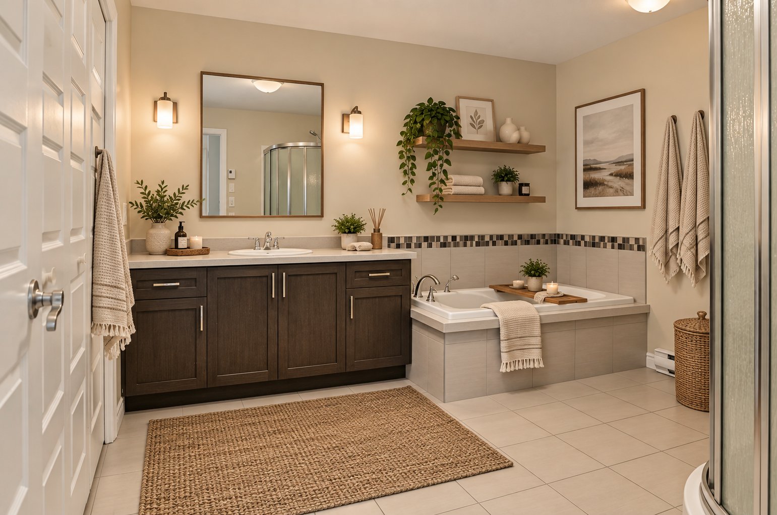 Aménagement virtuel réalisé par IA.