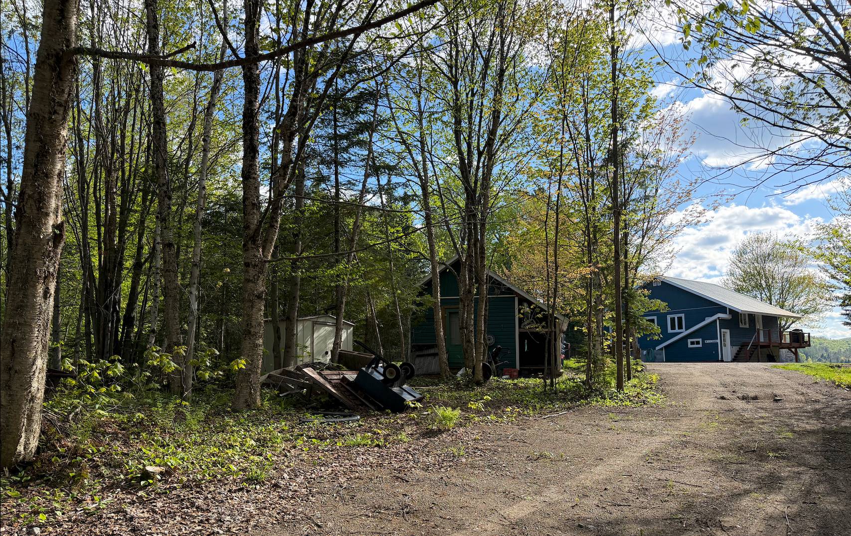 Outdoor parking or storage