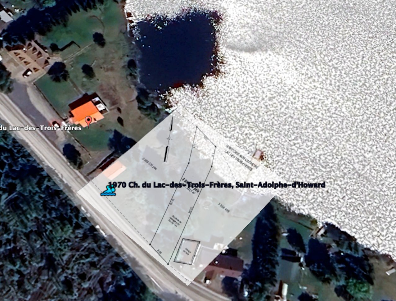 SERVITUDE Accès Lac-des-Trois-Freres