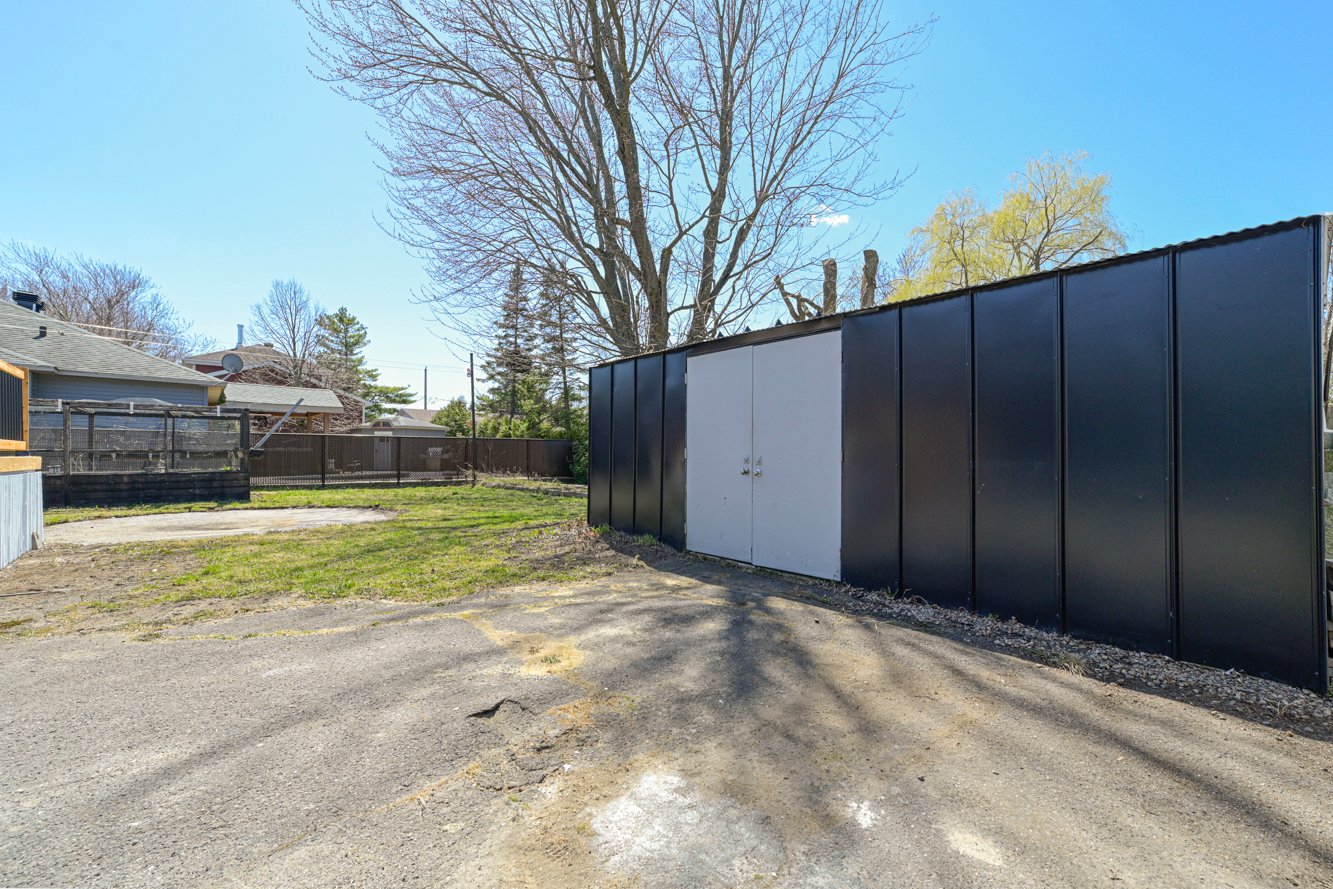 Espace de rangement extérieur