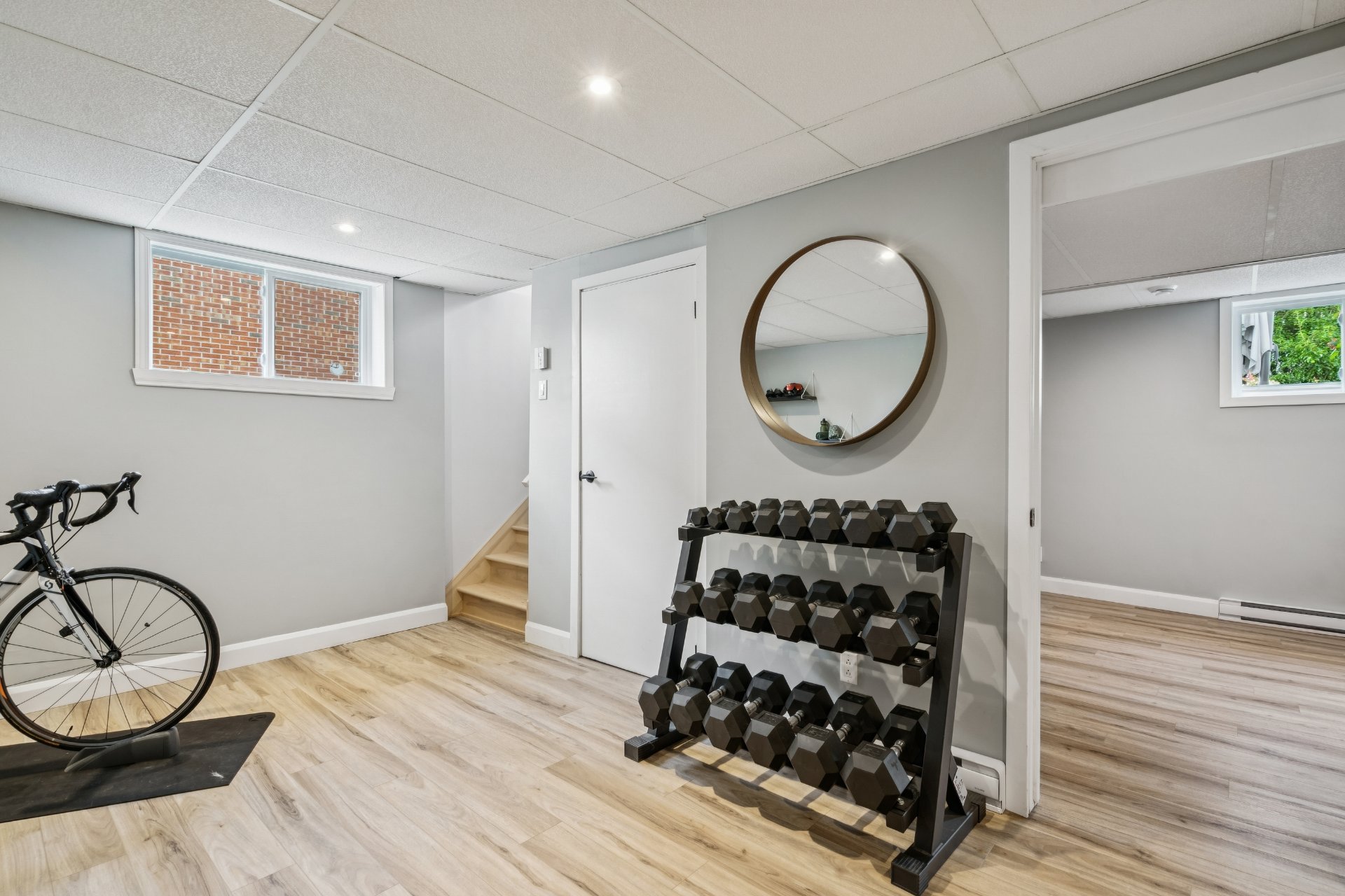 Salle d'exercice