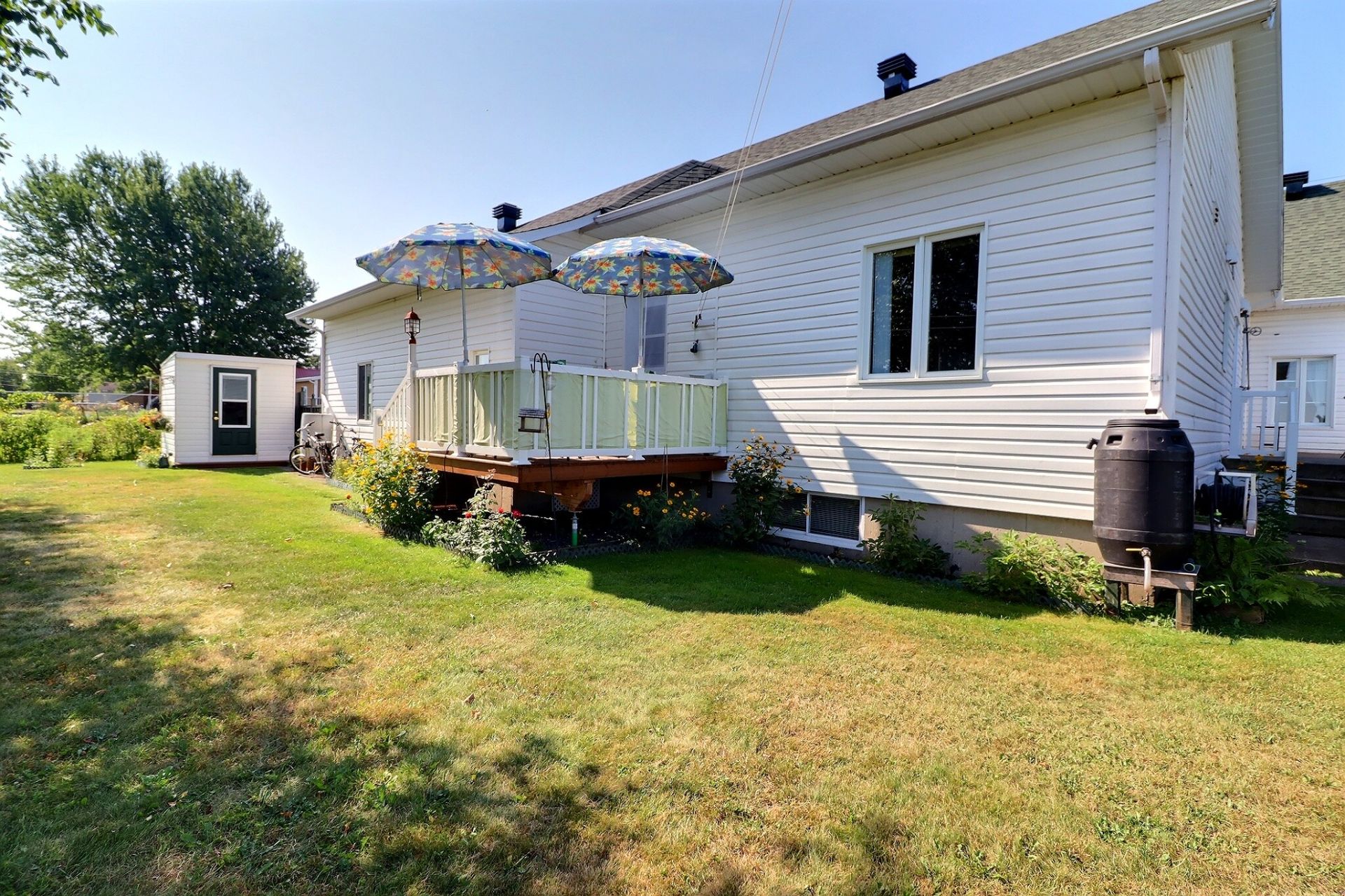 du logement avec son patio