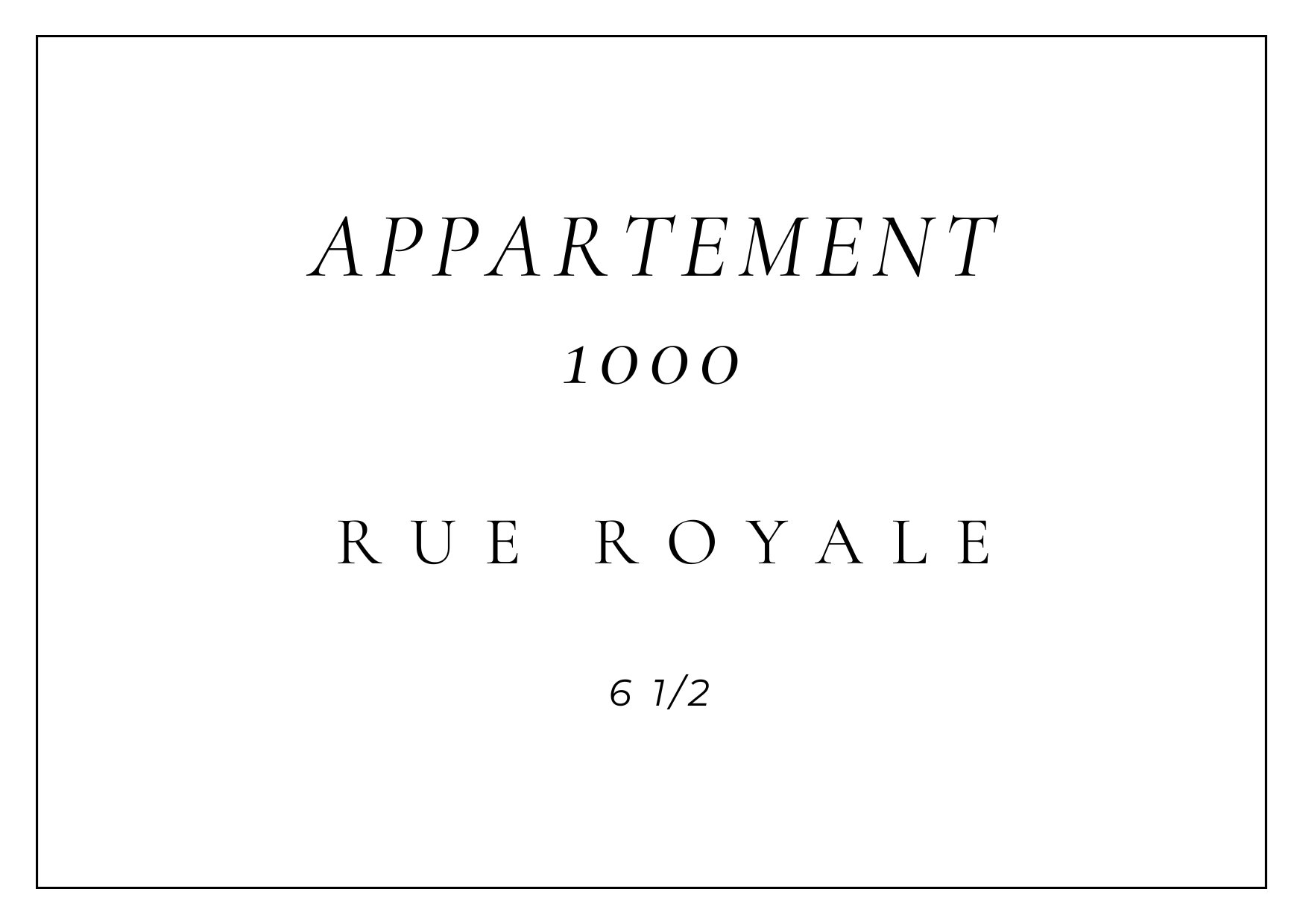 Logement