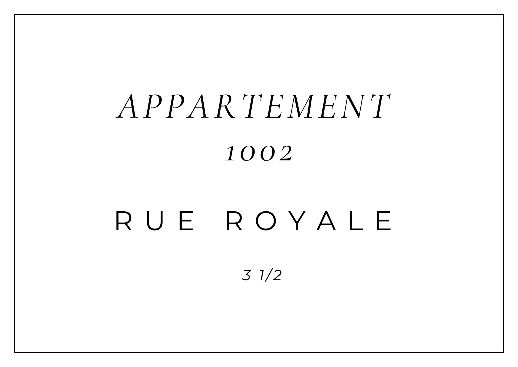 Logement