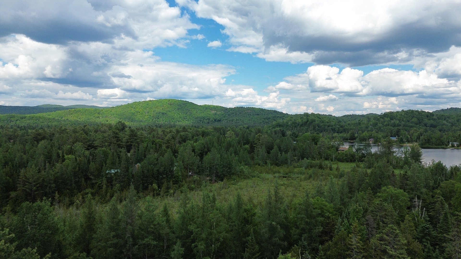 Vue de la région aux alentours