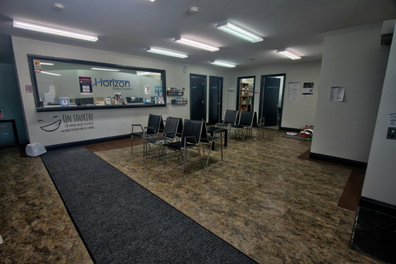 Salle d'attente commune