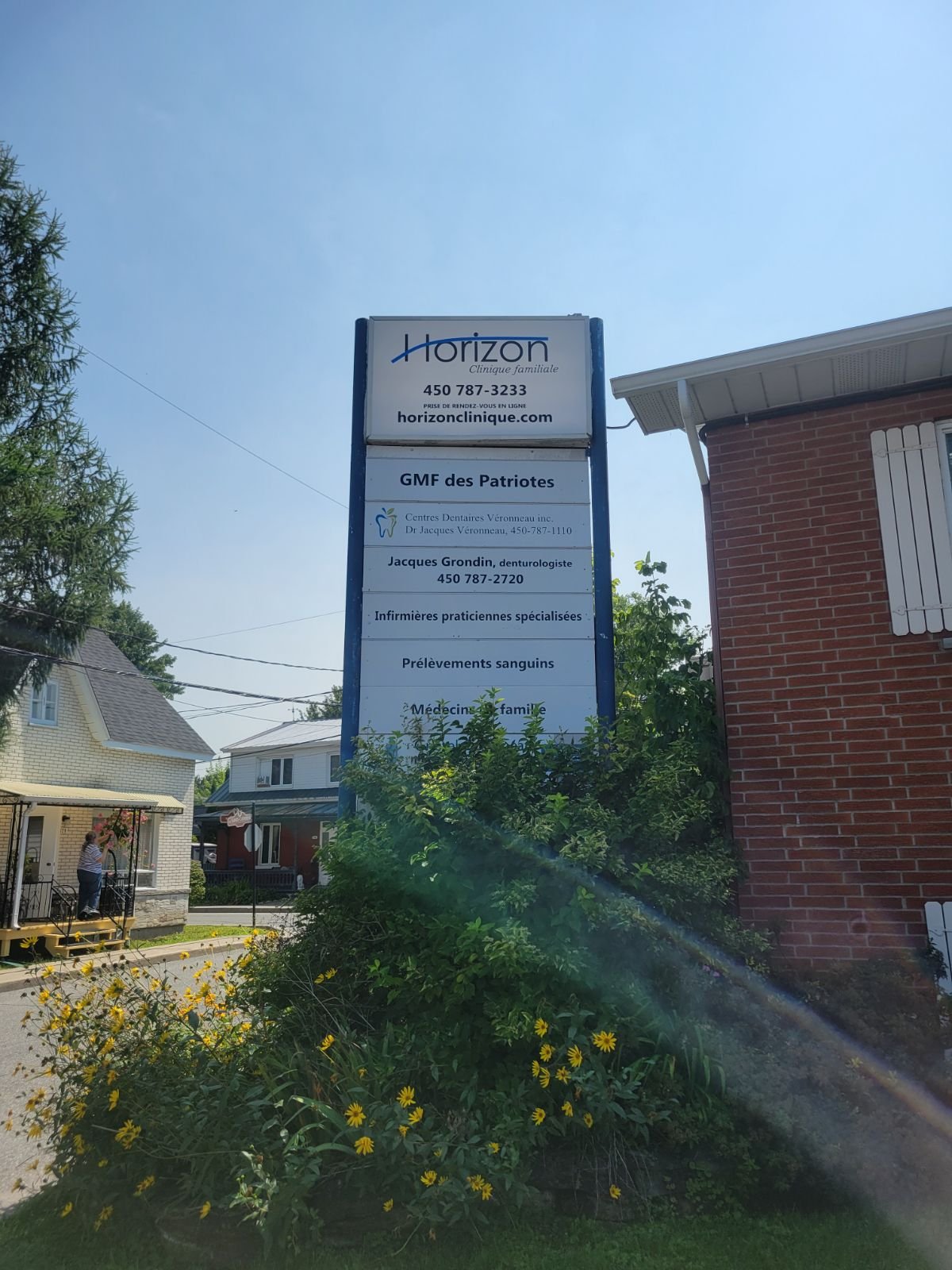 Enseigne extérieure