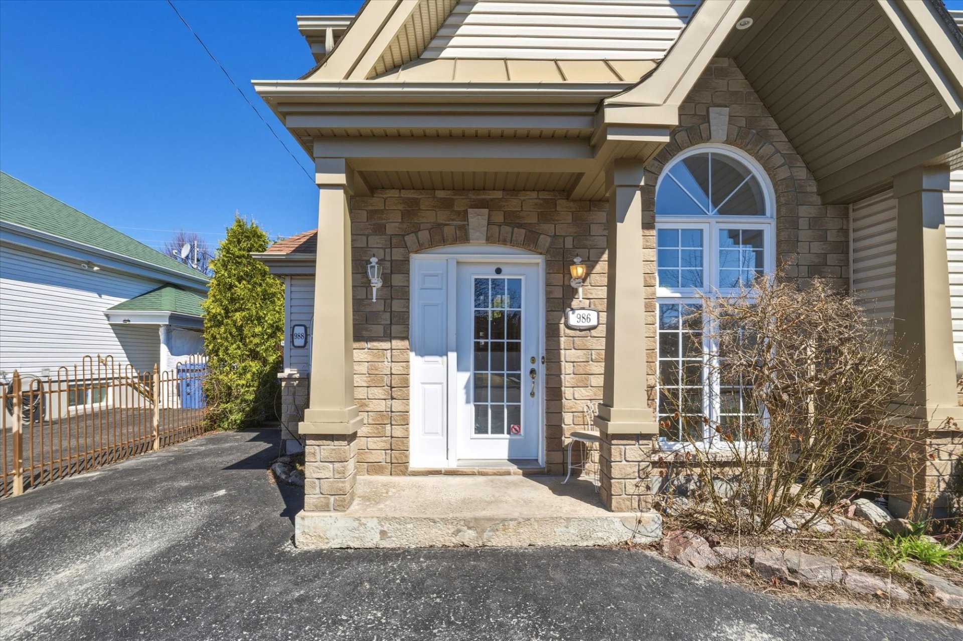 Exterior entrance