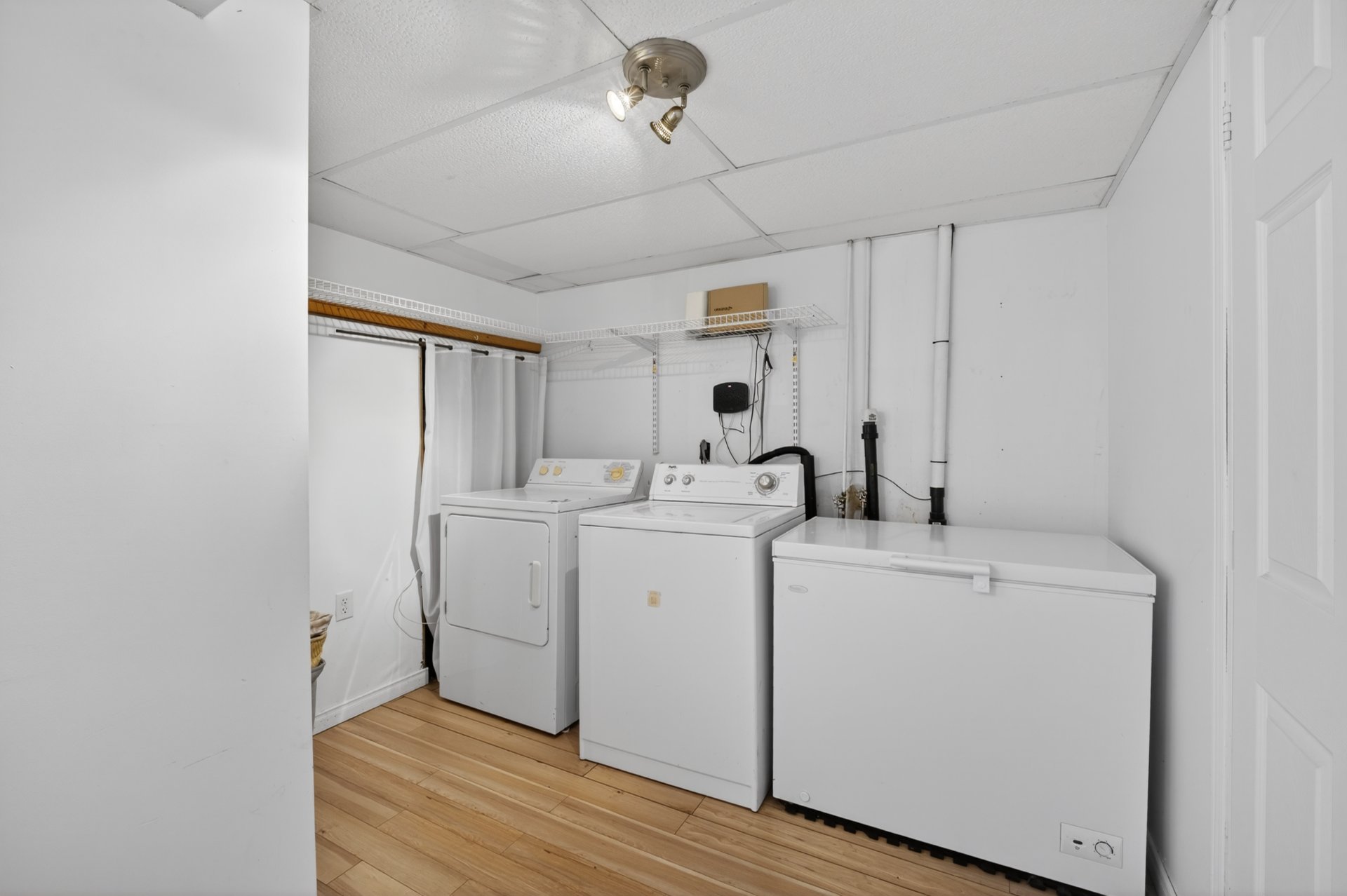 Espace laveuse-sécheuse