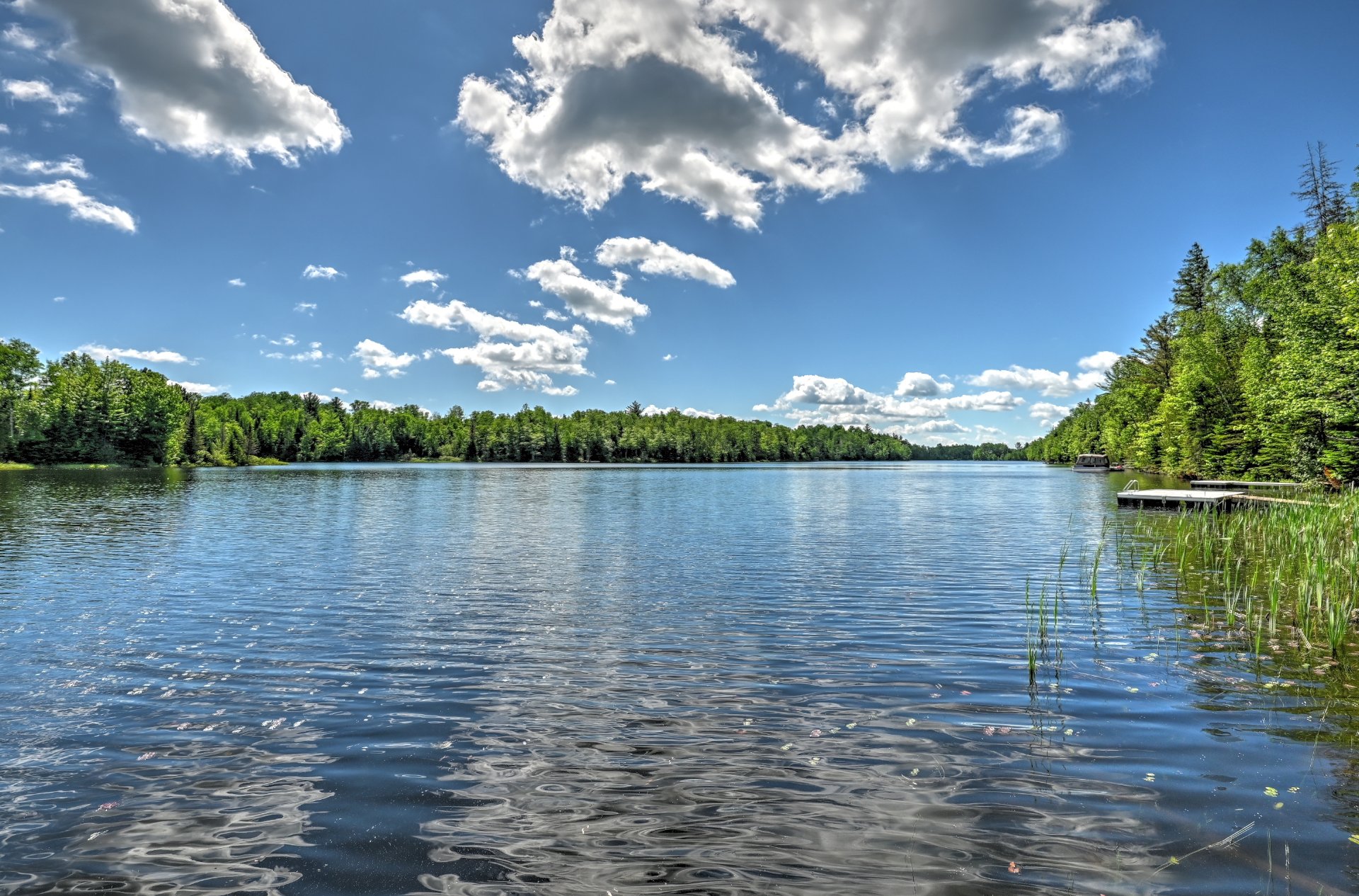 Vue sur l'eau