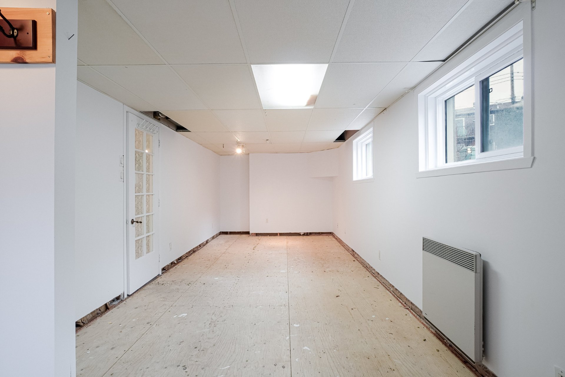 Espace loft sous-sol