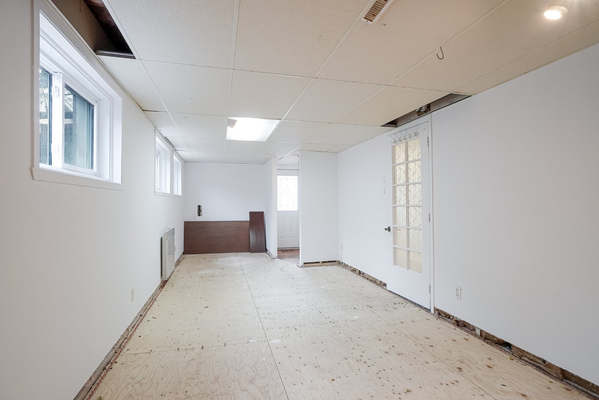 Espace loft sous-sol