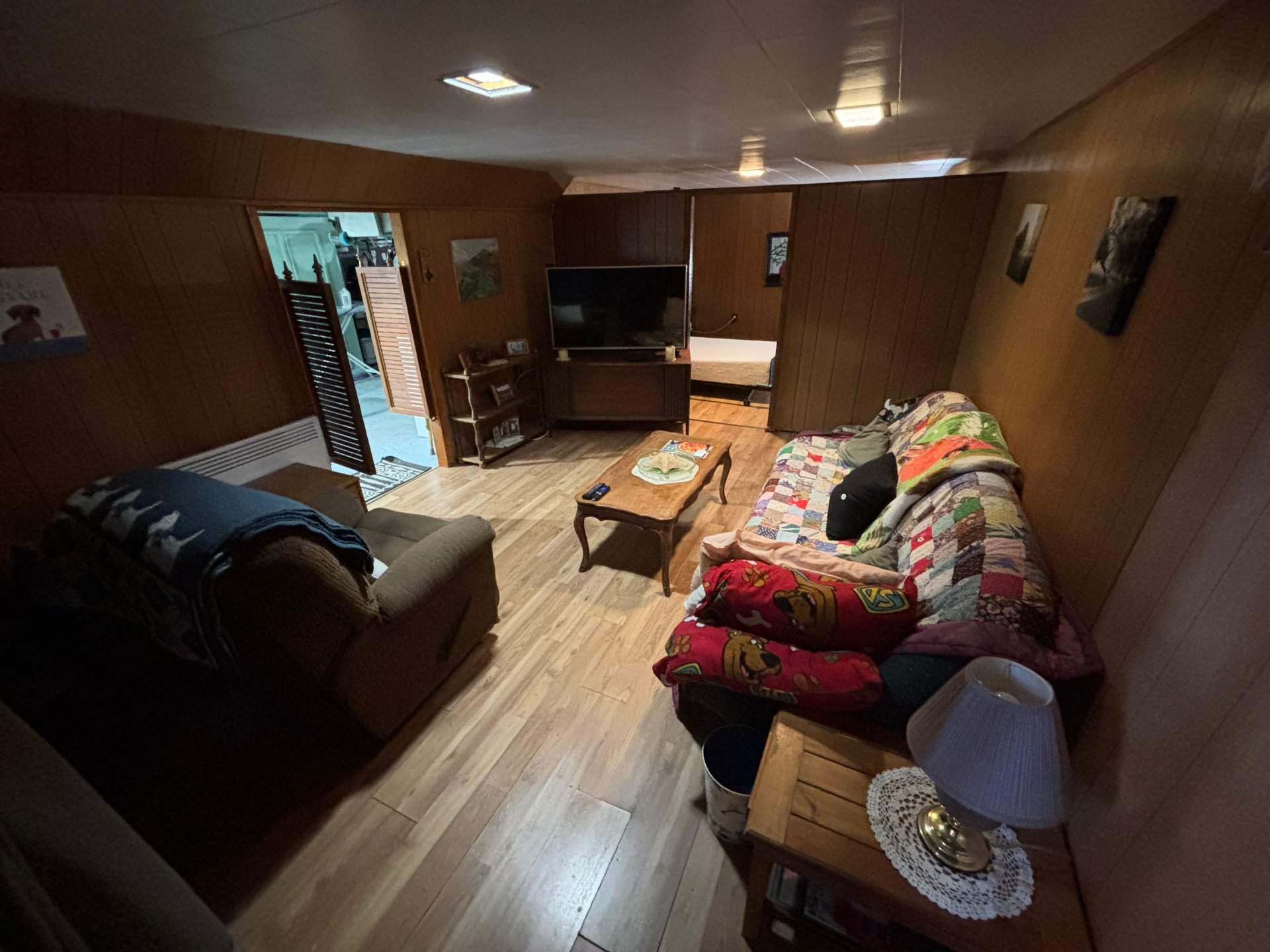 Salle familiale sous-sol