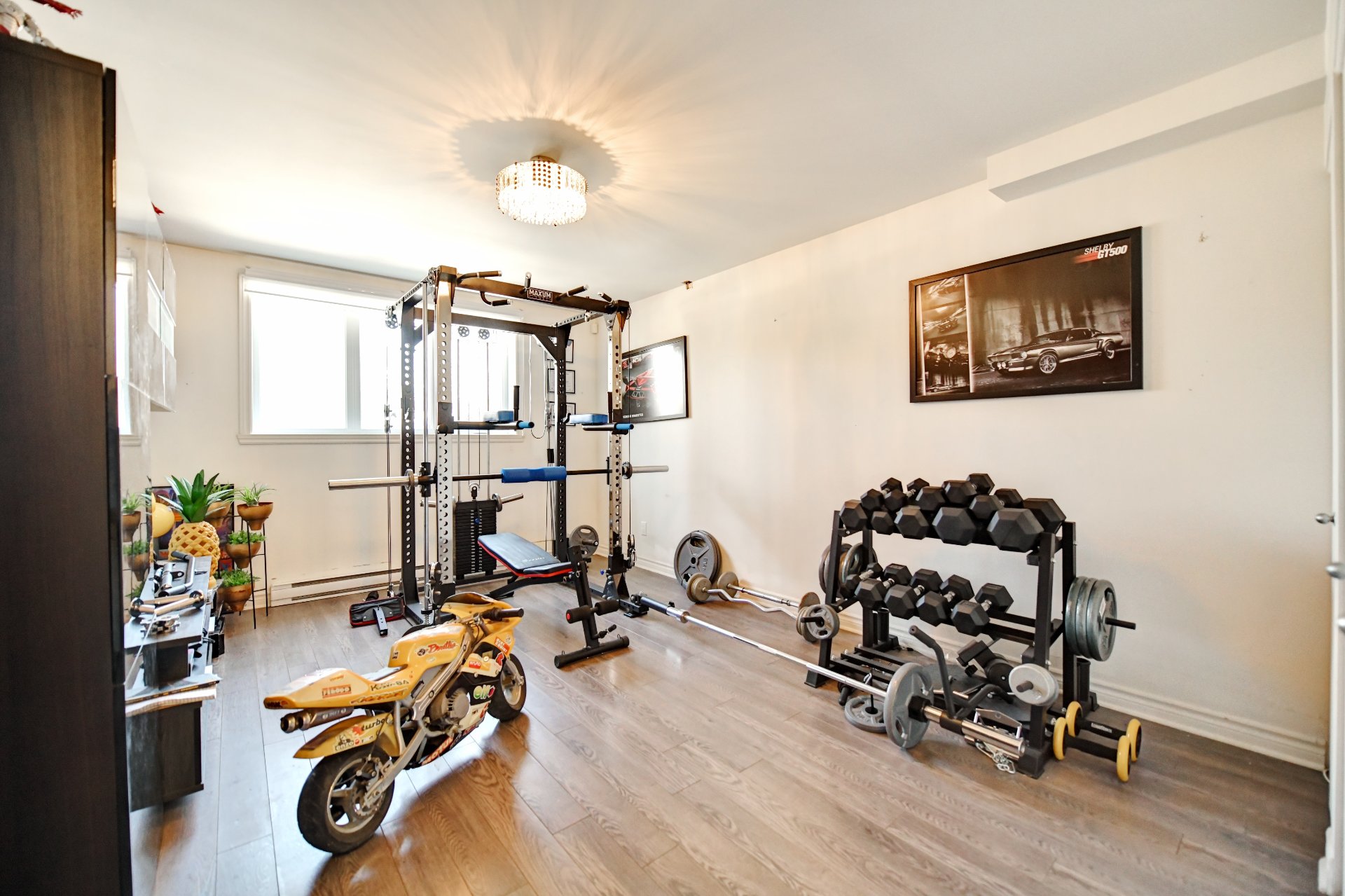 Salle d'exercice
