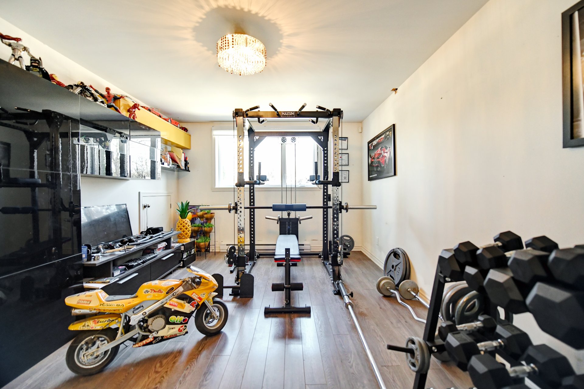 Salle d'exercice