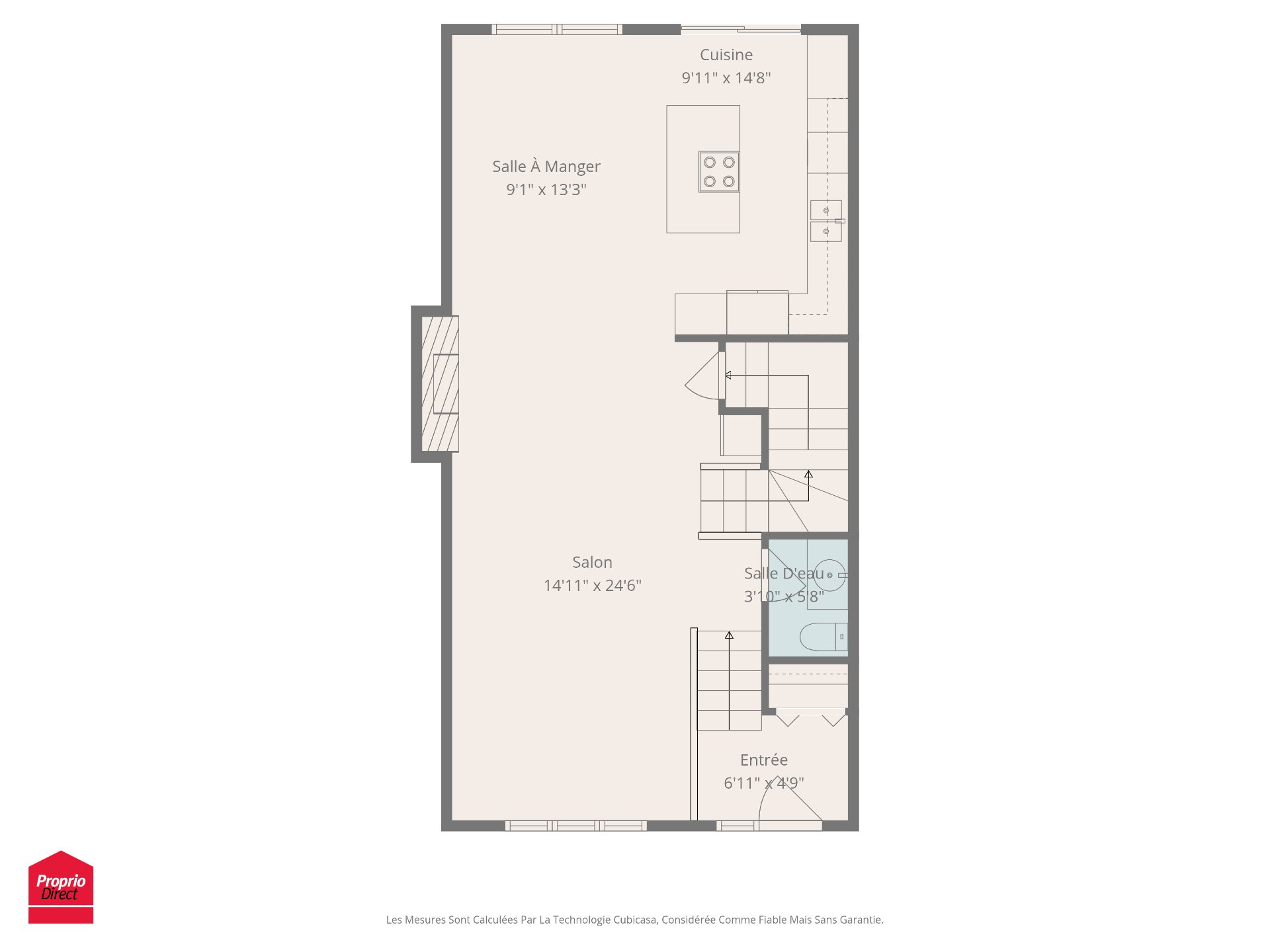 Rez-de-Chaussée Plan 2D