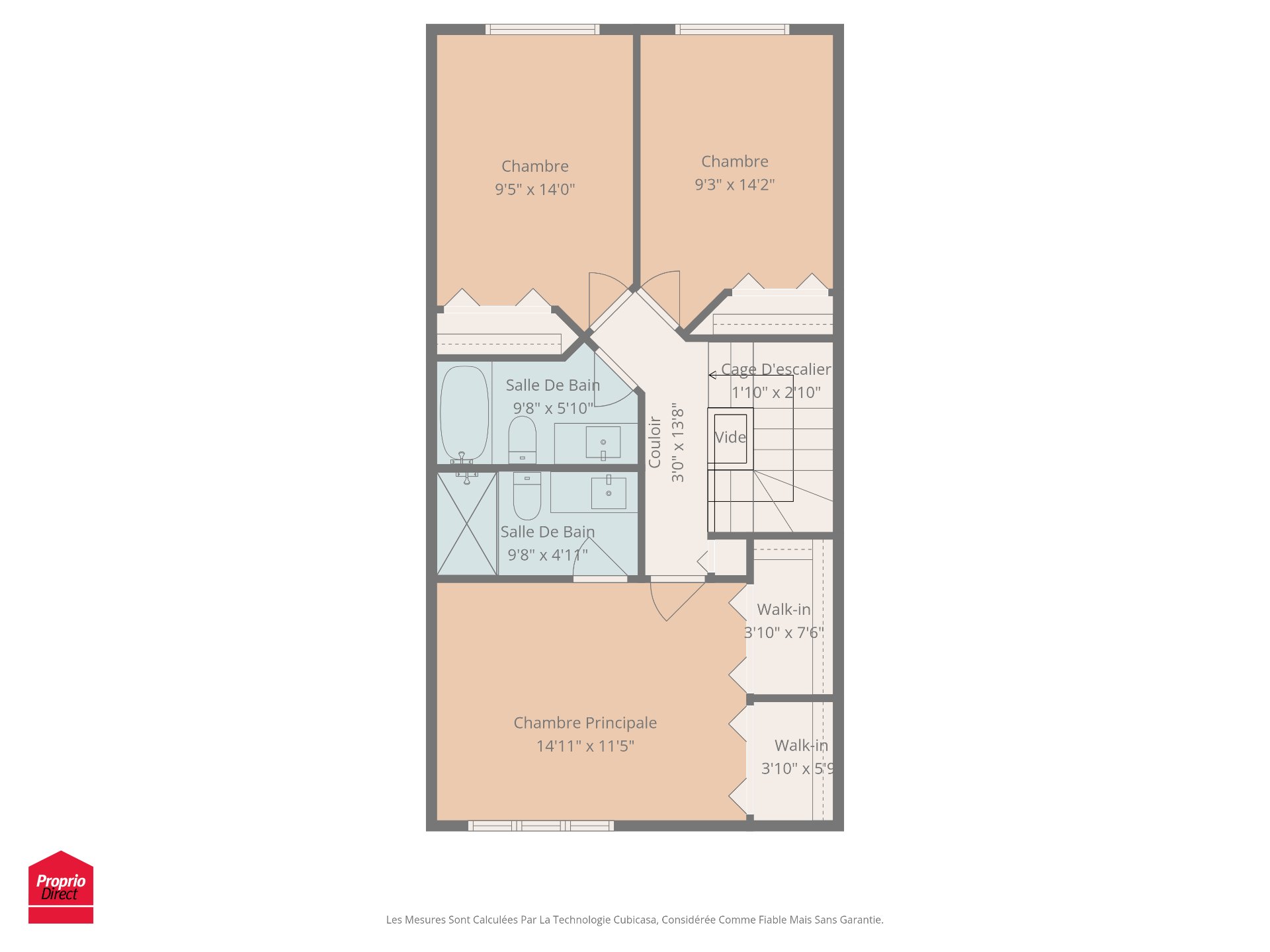 Rez-de-Chaussée Plan 2D