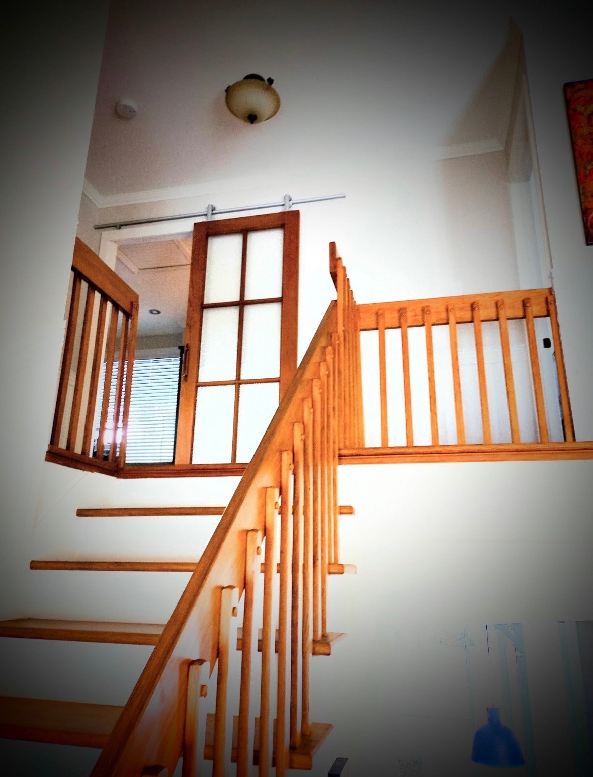 Vue escalier pour le second étage